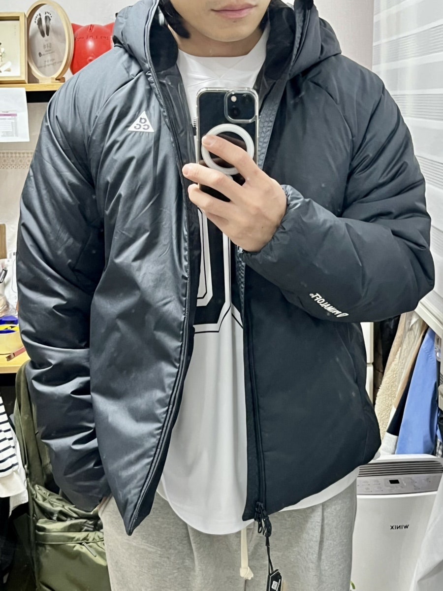 Nike ACG Rope De Dope Primaloft Therma-Fit Jacket Black Summit White - Asia 착용 스타일 - 4