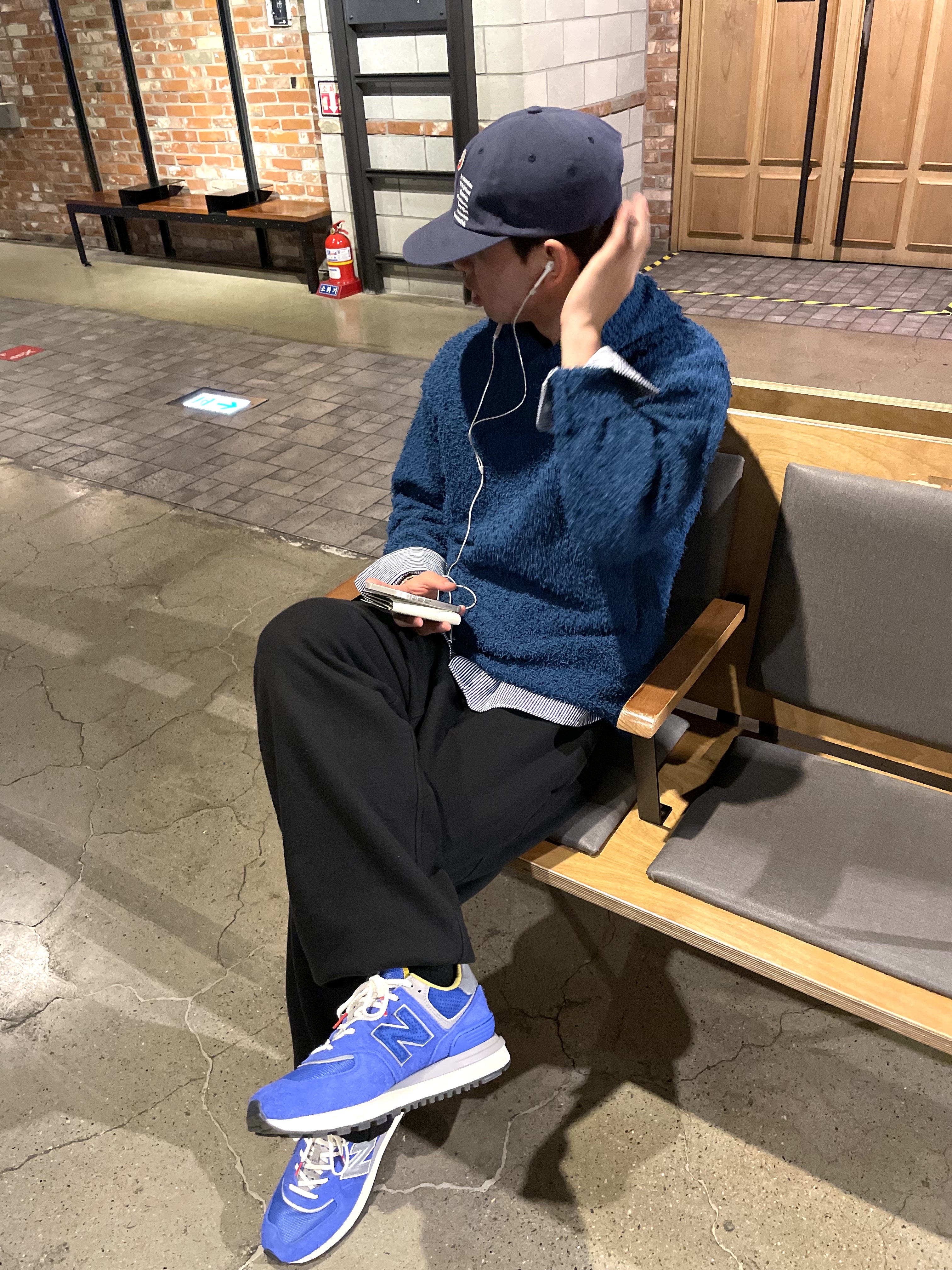 New Balance x Bodega 574 Legacy Departure 착용 스타일