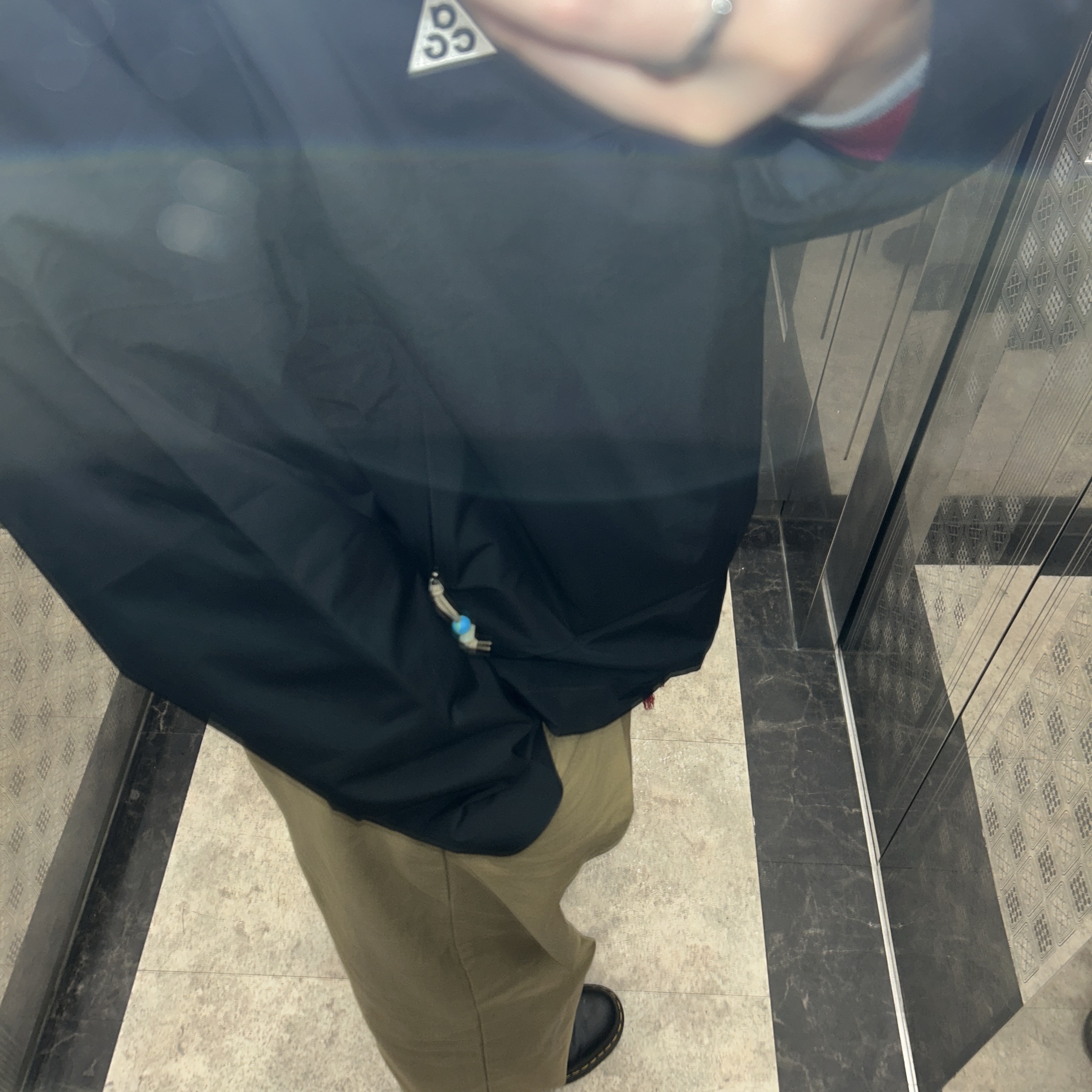 Nike ACG Storm-Fit ADV Cascade Rains Full Zip Jacket Black - Asia 착용 스타일 - 2