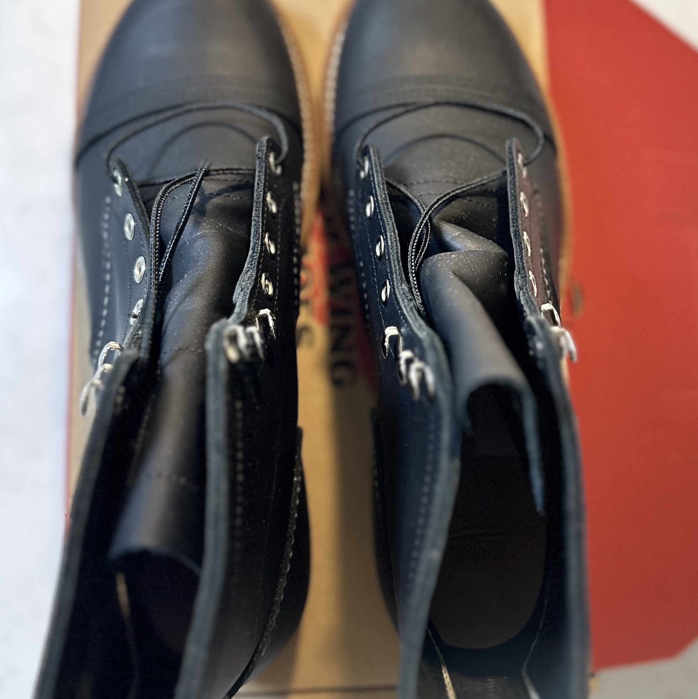 Red Wing Iron Ranger 8084 Black Harness - D 착용 스타일 - 3