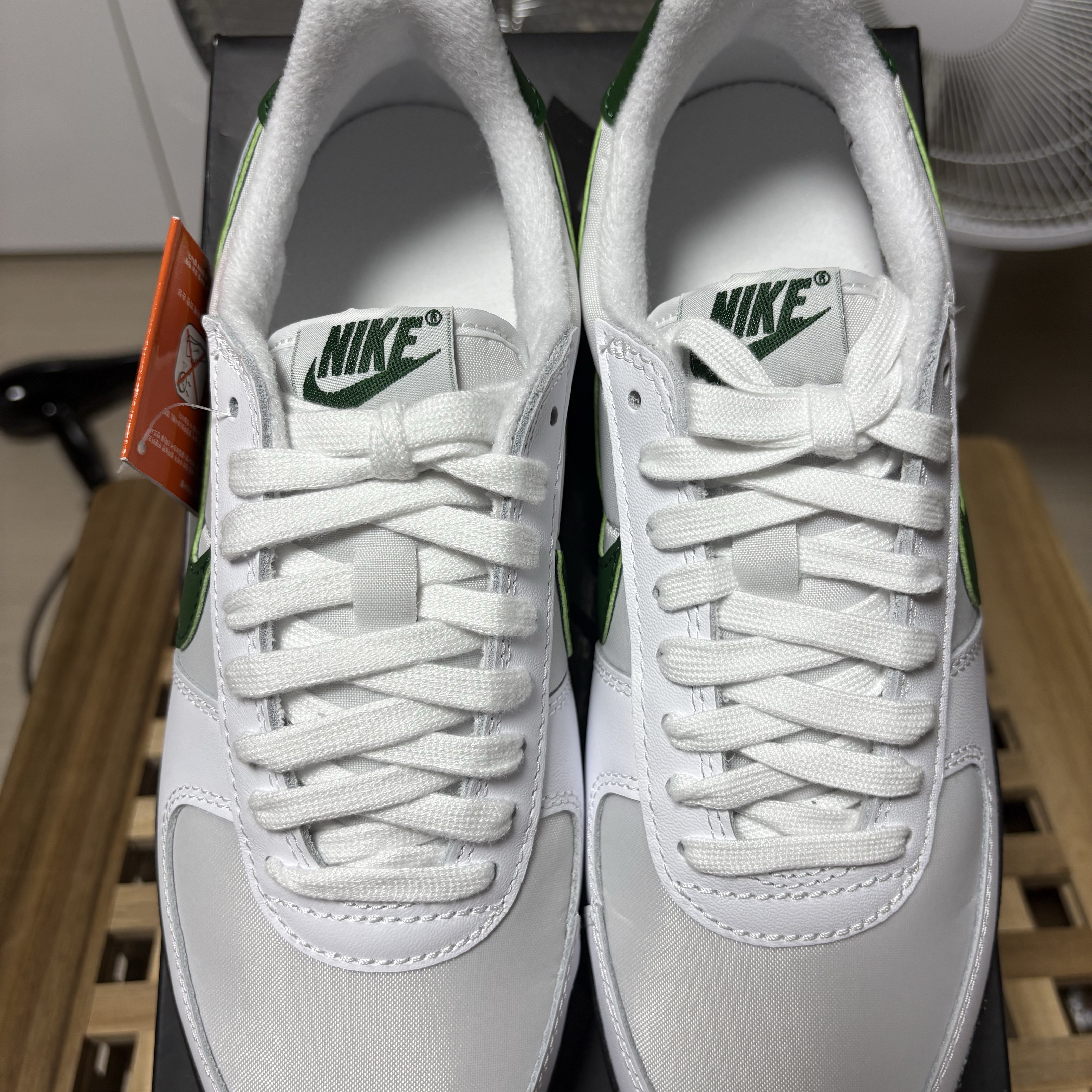 Nike Field General 82 SP White and Gorge Green 착용 스타일 - 4