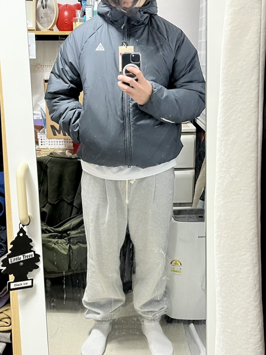 Nike ACG Rope De Dope Primaloft Therma-Fit Jacket Black Summit White - Asia 착용 스타일 - 2