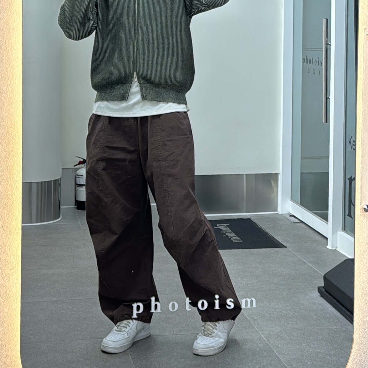 Nike Air Force 1 '07 Low White 착용 스타일