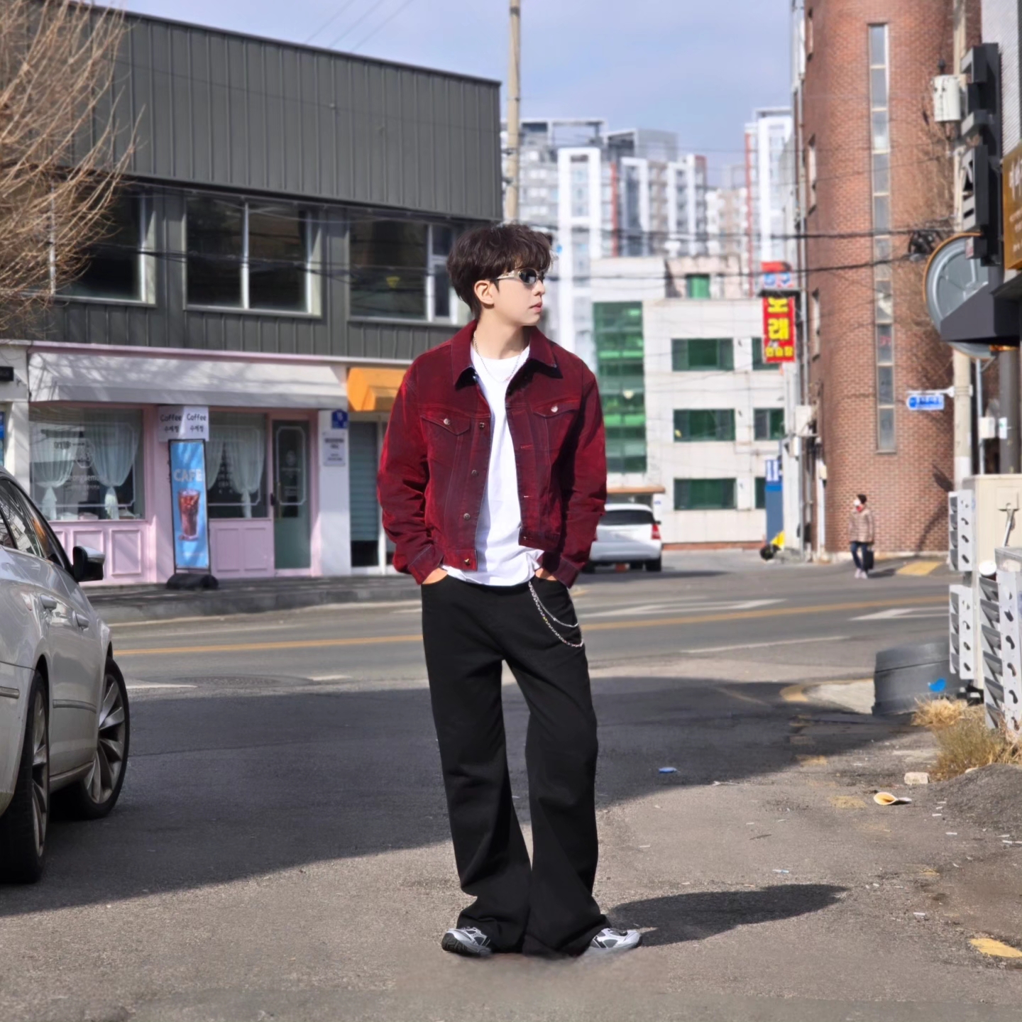 Diesel Dx1446 Red Enamel Stainless Steel Chain Necklace Silver, Asics x Unaffected Gel-Kayano 14 Silver Moon 착용 스타일 - 10