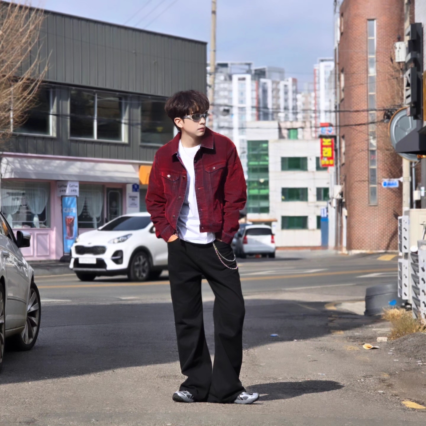Diesel Dx1446 Red Enamel Stainless Steel Chain Necklace Silver, Asics x Unaffected Gel-Kayano 14 Silver Moon 착용 스타일 - 7