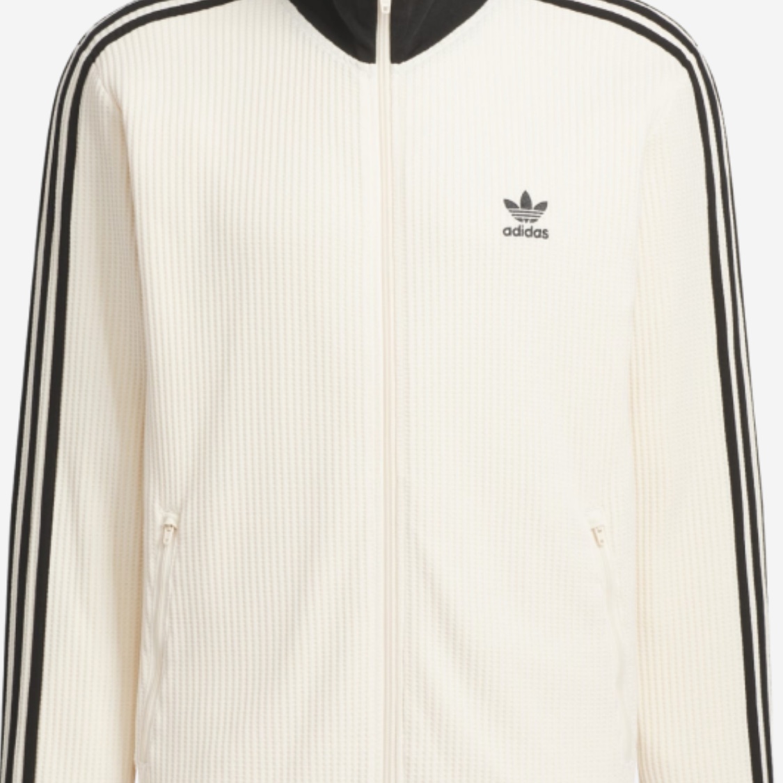 Adidas Waffle Beckenbauer Track Top Wonder White - KR Sizing 착용 스타일
