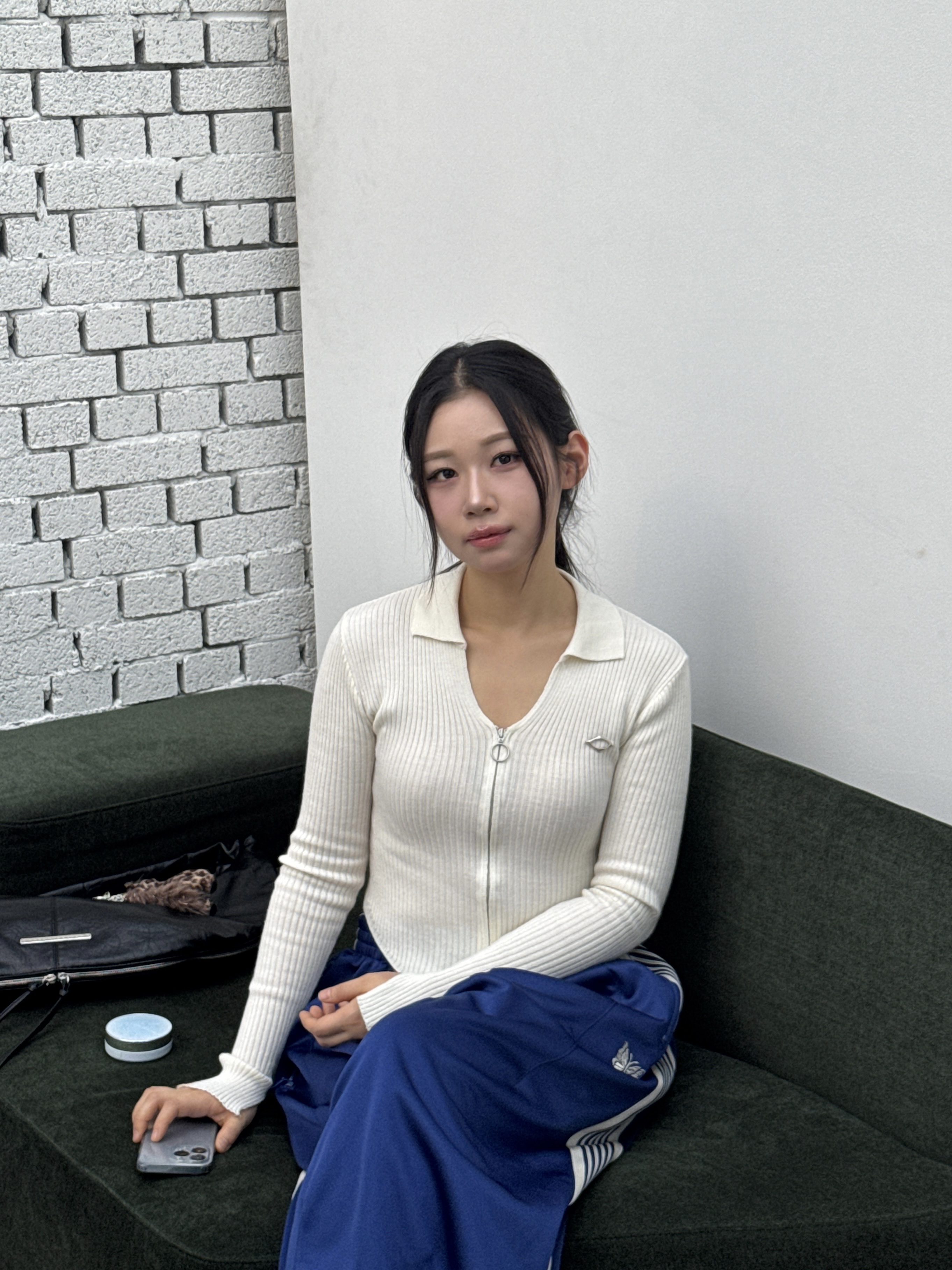 Needles H.D. Track Pants Poly Smooth Royal, (W) Mischief Knitted Long Sleeve Shirt White 착용 스타일 - 7