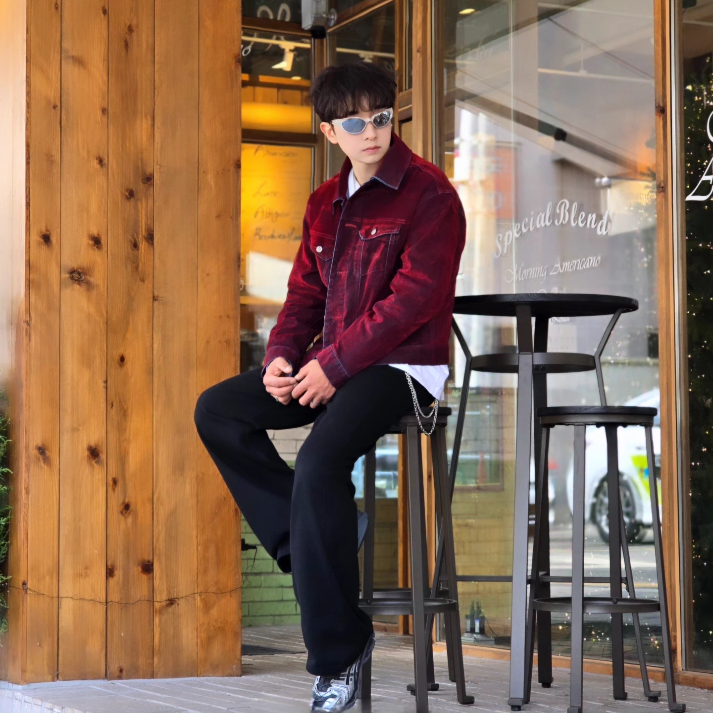 Diesel Dx1446 Red Enamel Stainless Steel Chain Necklace Silver, Asics x Unaffected Gel-Kayano 14 Silver Moon 착용 스타일 - 9
