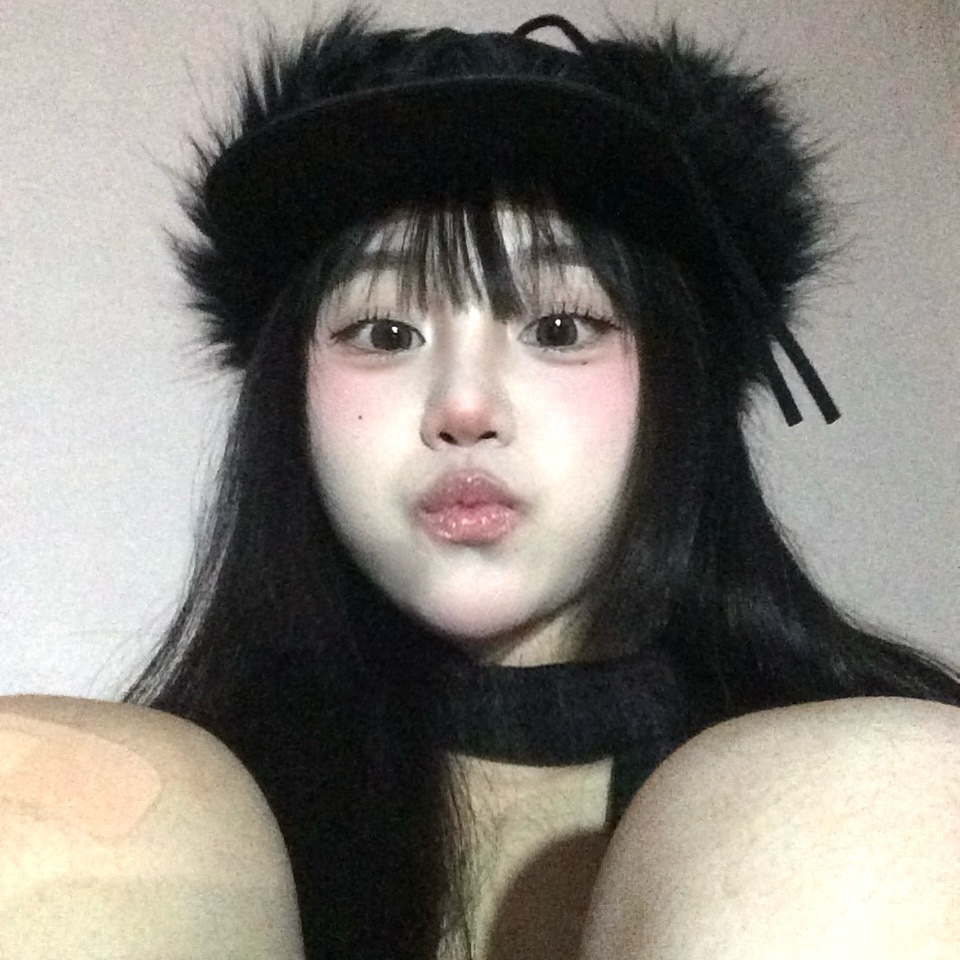 Open Yy Faux Fur Earflap Cap Black 착용 스타일 - 4