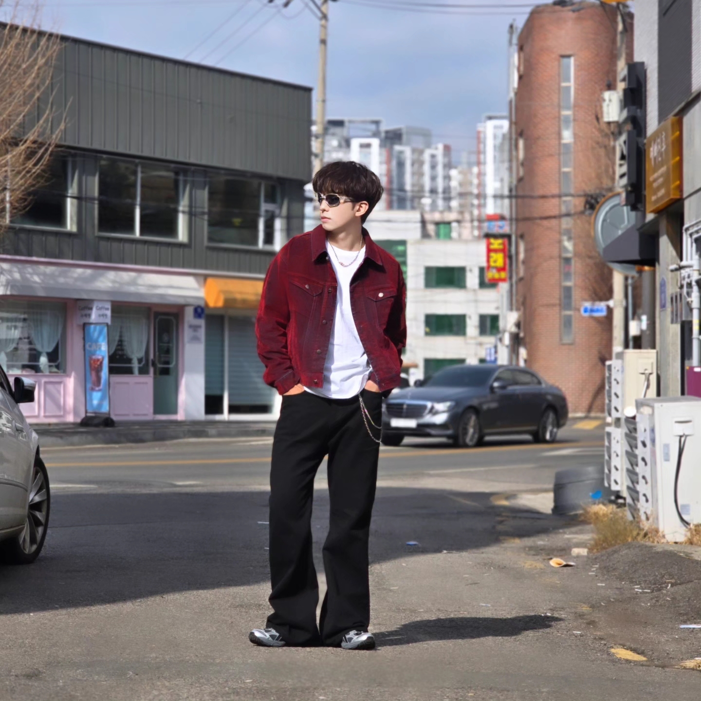 Diesel Dx1446 Red Enamel Stainless Steel Chain Necklace Silver, Asics x Unaffected Gel-Kayano 14 Silver Moon 착용 스타일 - 9