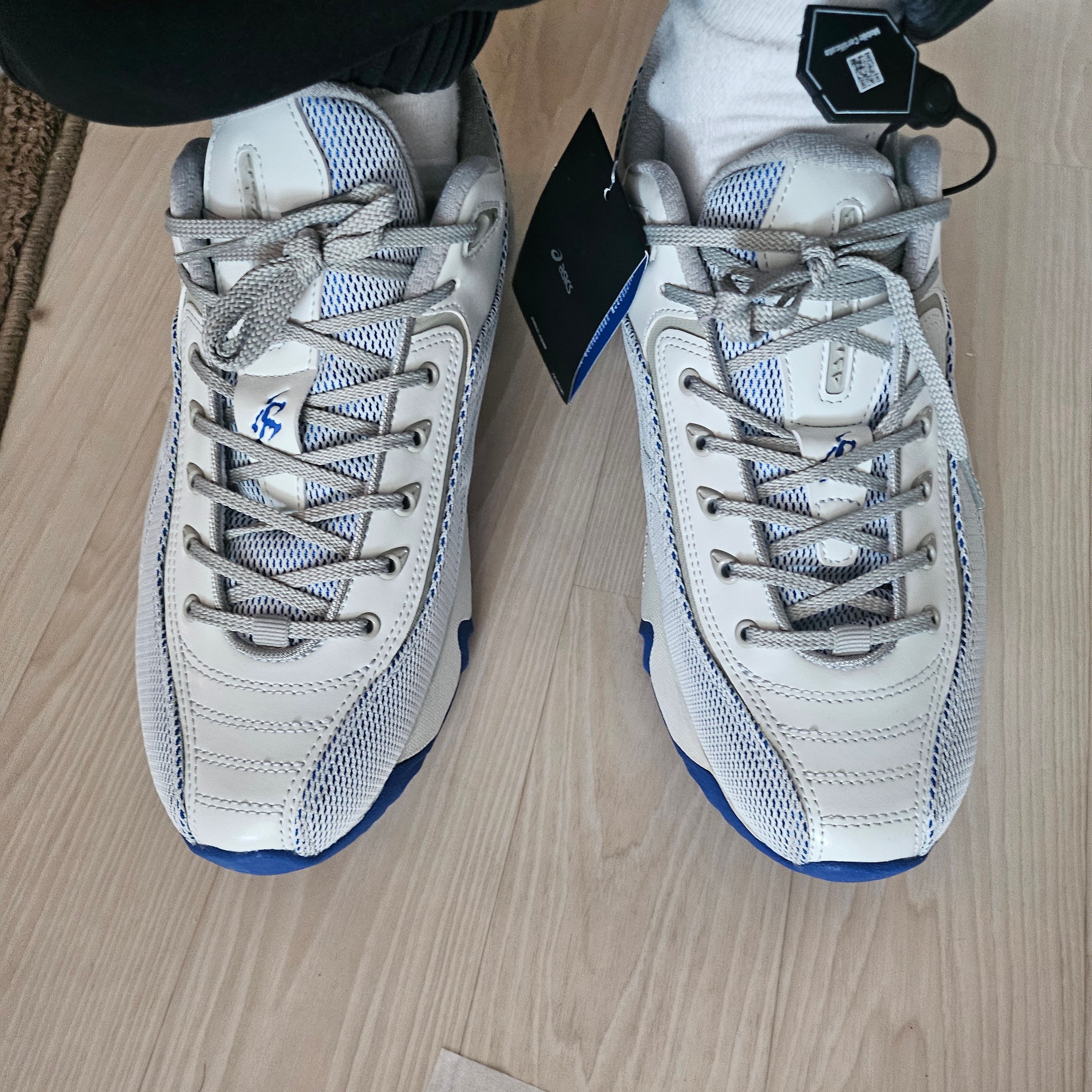 Asics x Kiko Kostadinov Novalis Gel-Teremoa Snow White Asics Blue 착용 스타일 - 1
