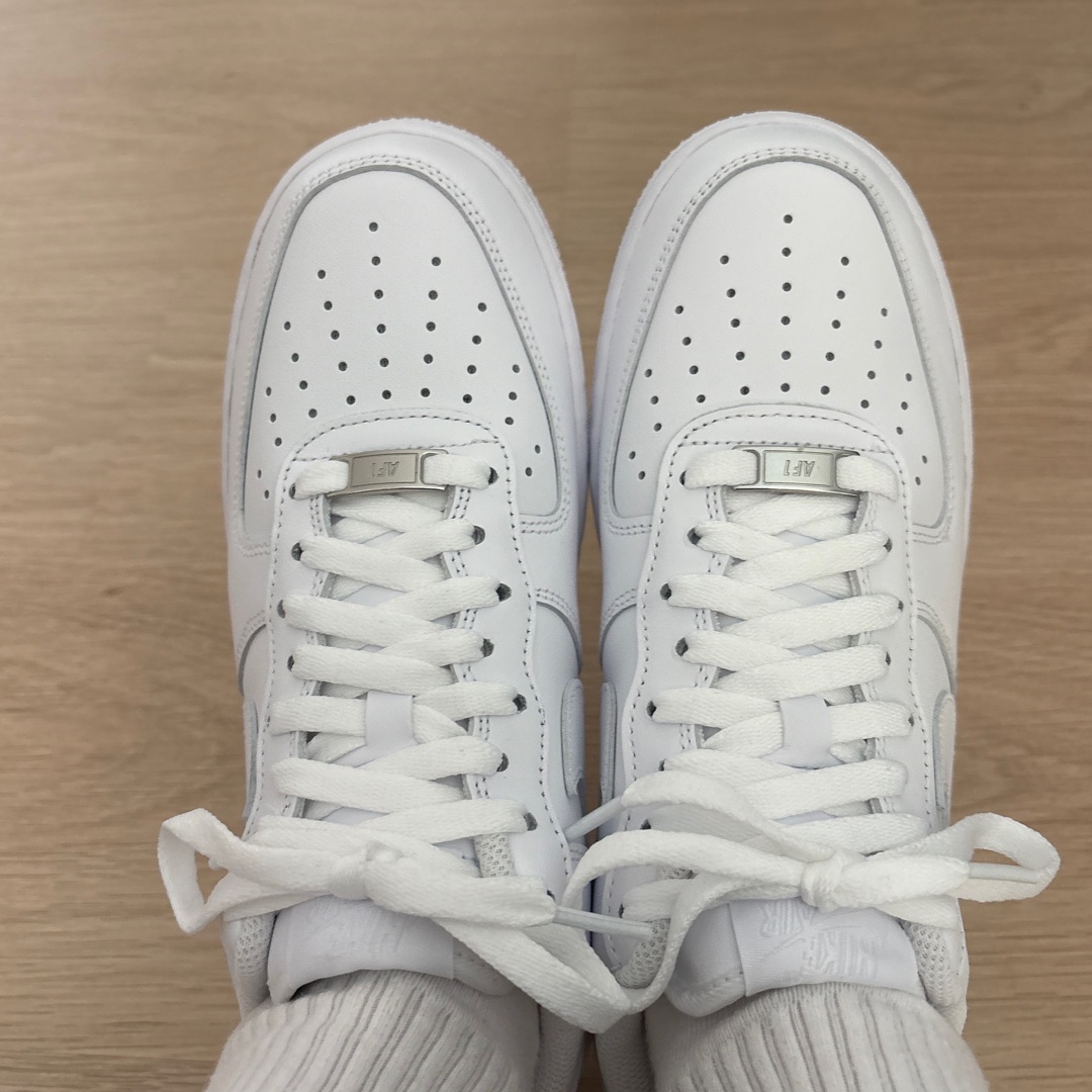 Nike Air Force 1 '07 Low White 착용 스타일