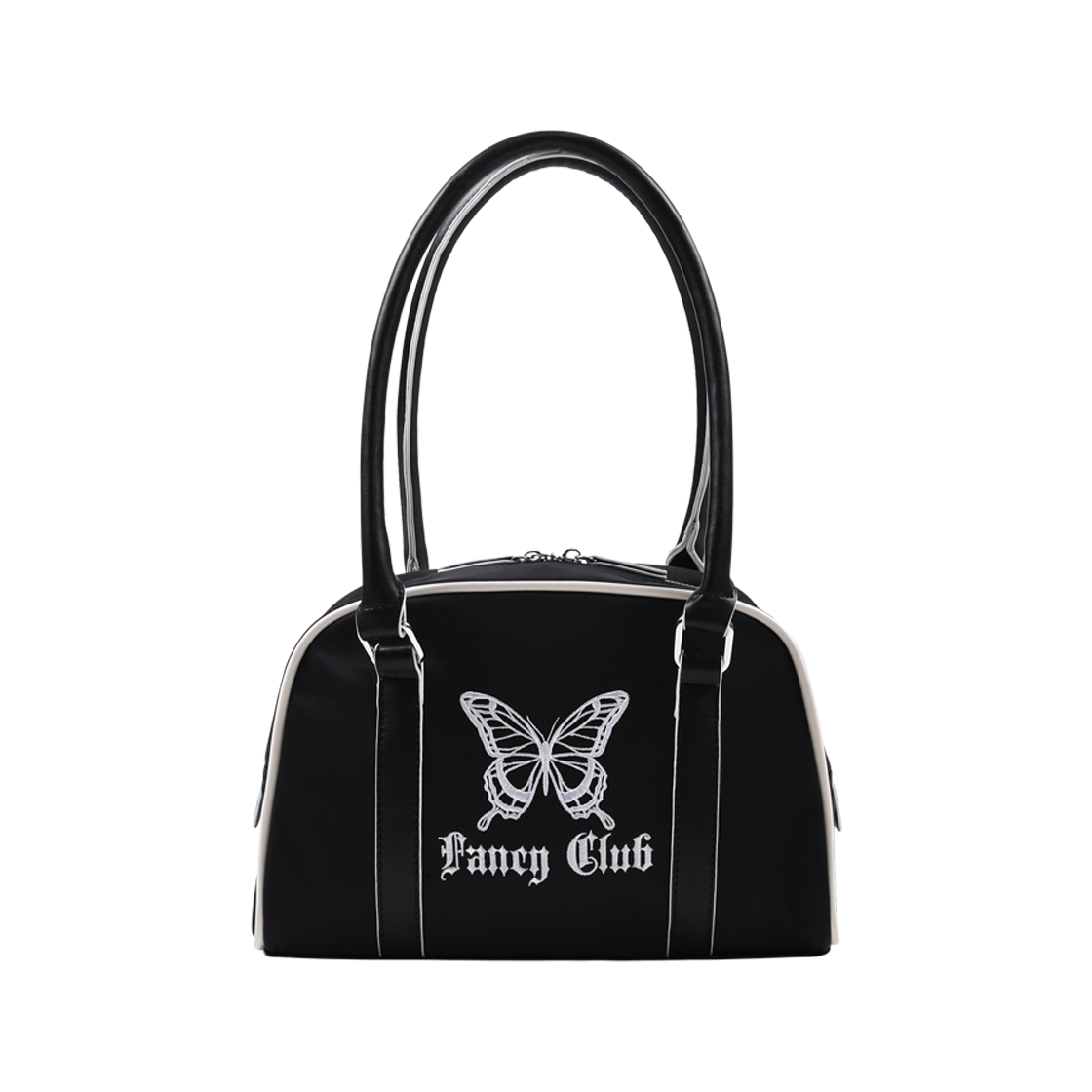 ☆NASTY FANCY CLUB☆ NF Bylinic Bowling Shoulder Bag GRAYF22 NASTY FANCY CLUB) BYRINIC BOWLING SHOULDER BAG｜2color