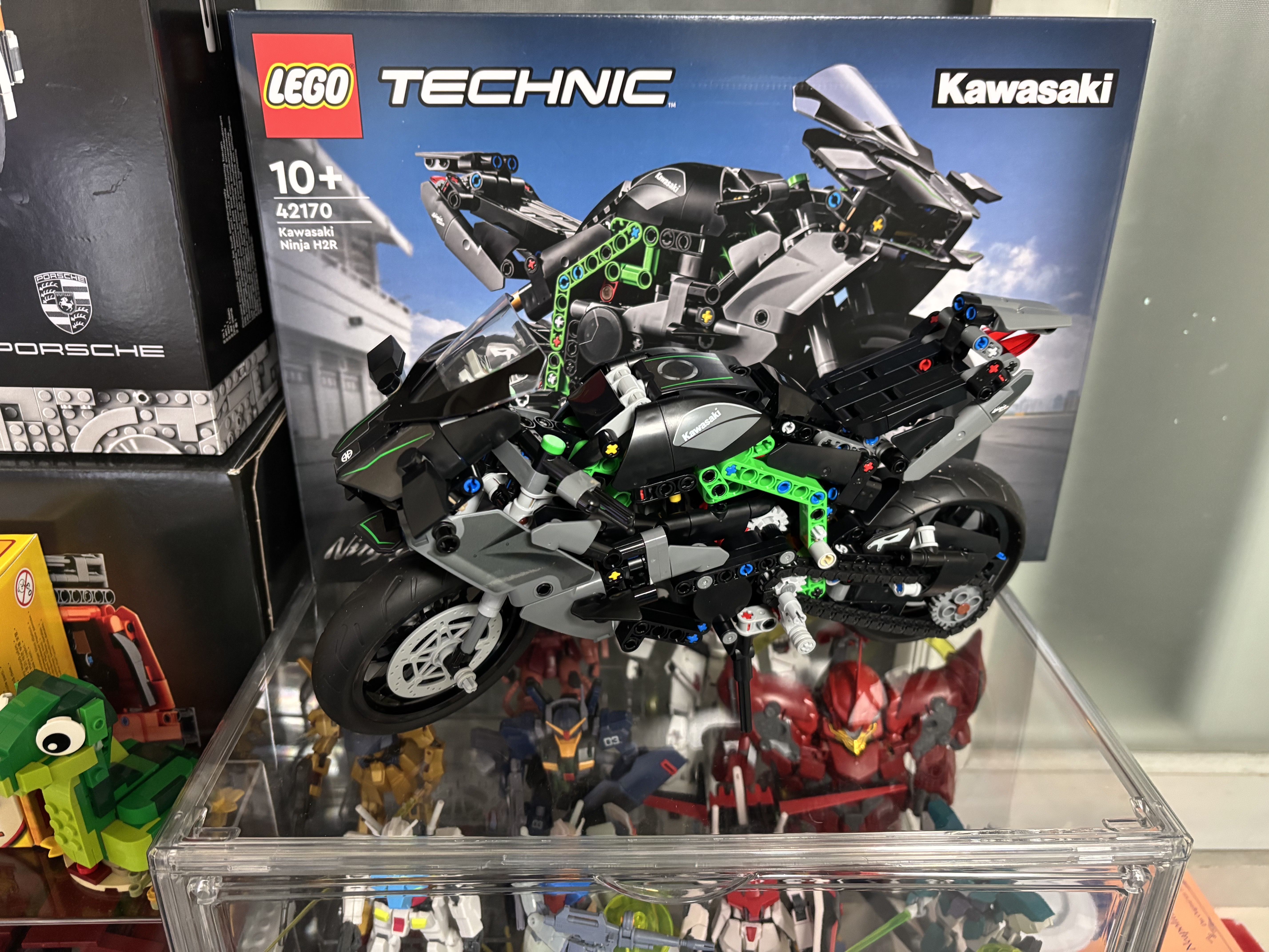 Lego Kawasaki Ninja H2R Motorcycle 착용 스타일 - 3