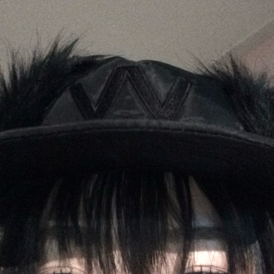 Open Yy Faux Fur Earflap Cap Black 착용 스타일 - 3