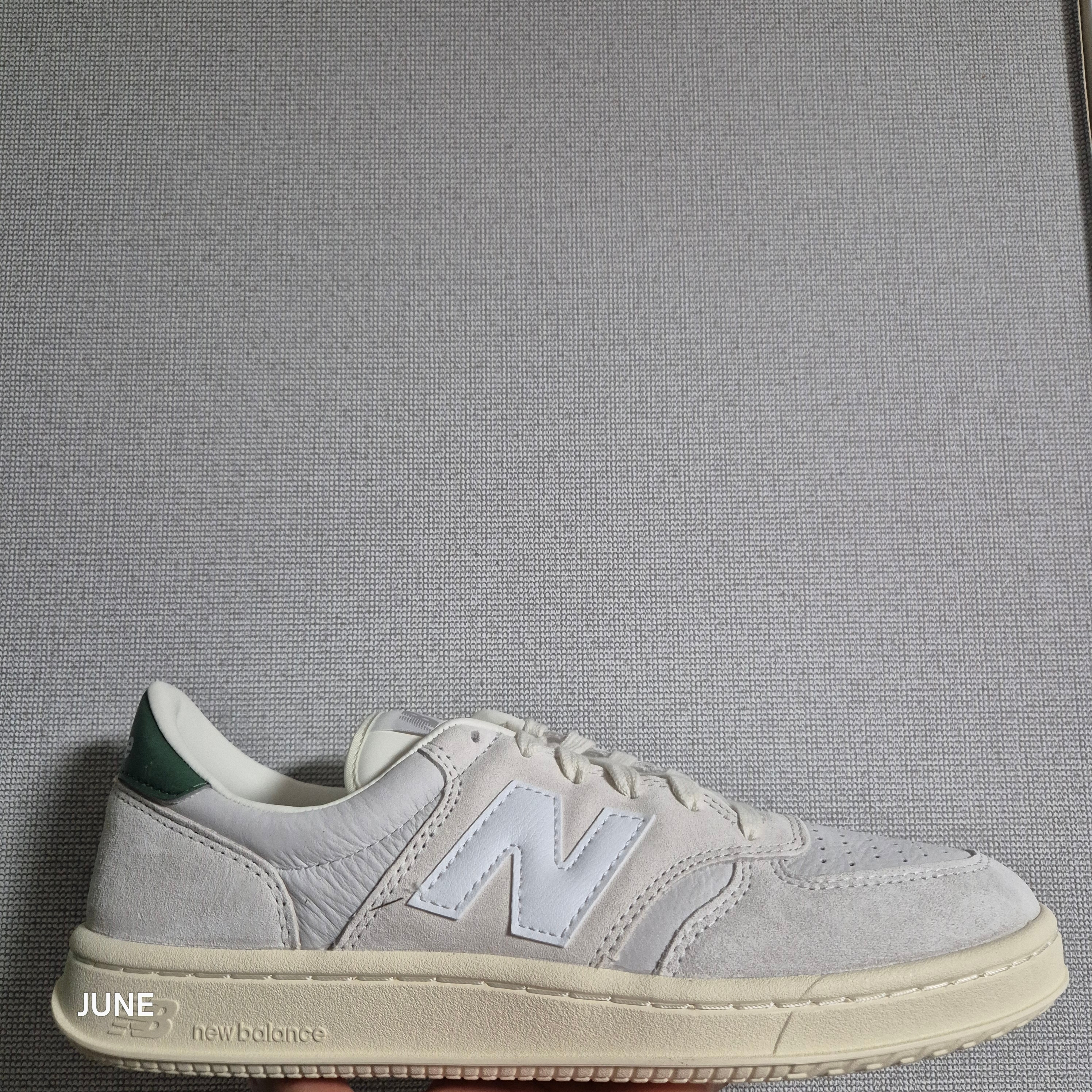 New Balance T500 Reflection Nori 착용 스타일 - 1
