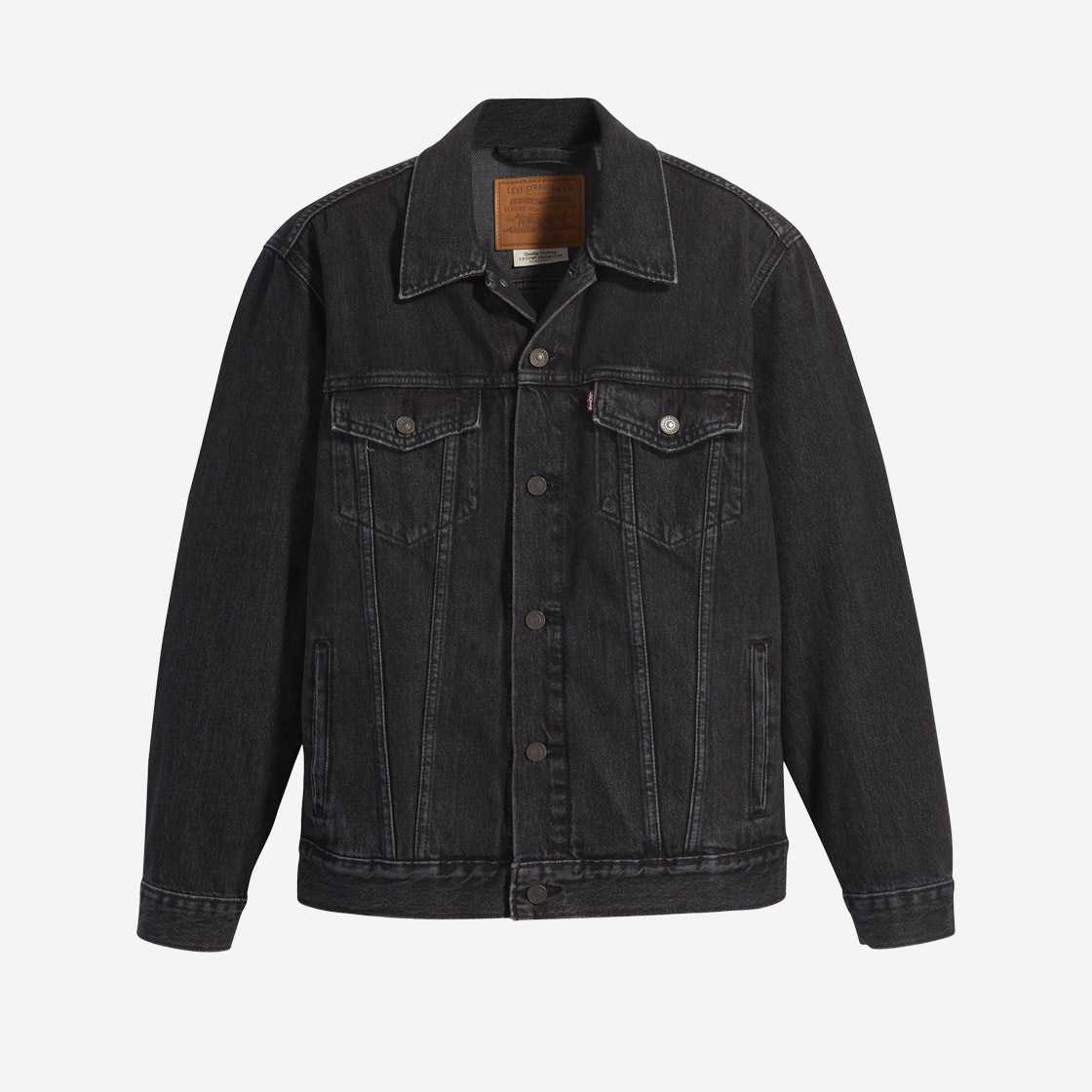 A5782-0000 Levi's Relaxed Fit Trucker Black