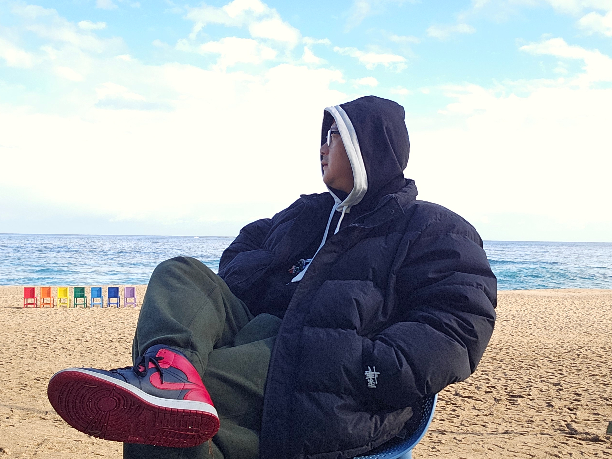 Stussy Ripstop Down Puffer Jacket Black, Jordan 1 Mid Bred Banned 2020 착용 스타일