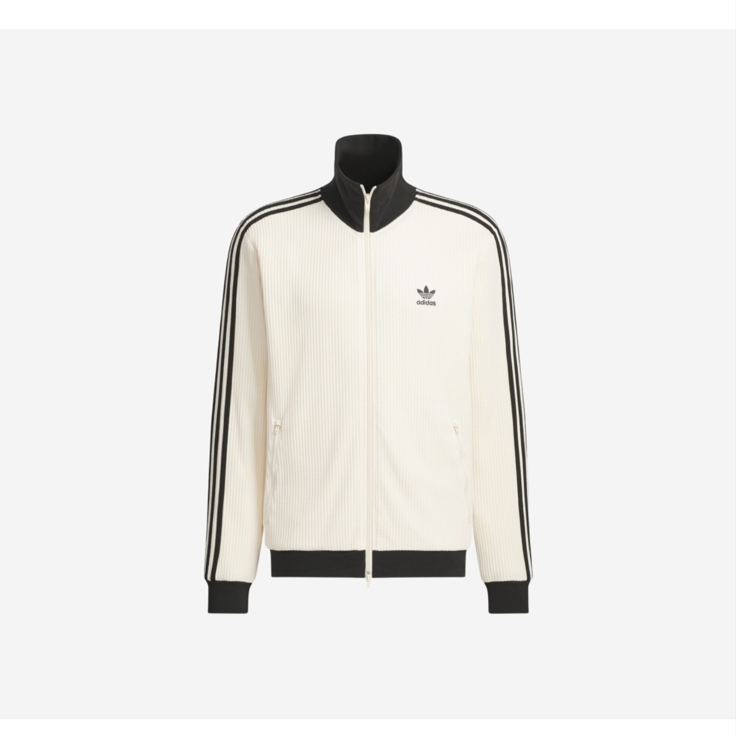 Adidas Waffle Beckenbauer Track Top Wonder White - KR Sizing 착용 스타일