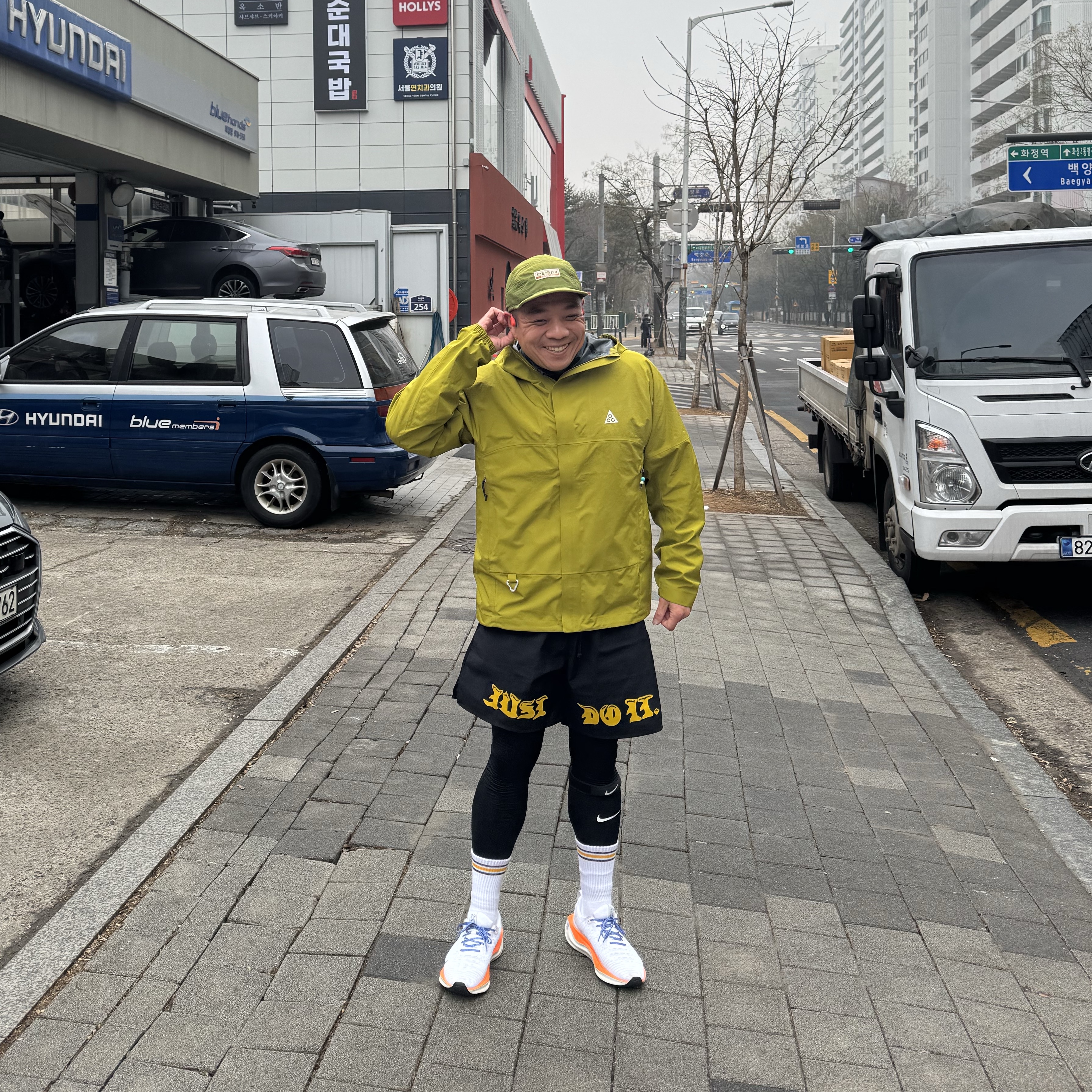 Nike ACG Storm-Fit ADV Cascade Rains Full Zip Jacket Moss - Asia, Nike ReactX Infinity Run 4 Blueprint 착용 스타일