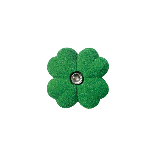 cmae00gr ALLTAGLICH Handmade Climbing Four Leaf Clover Hold Griptok ForestGreen