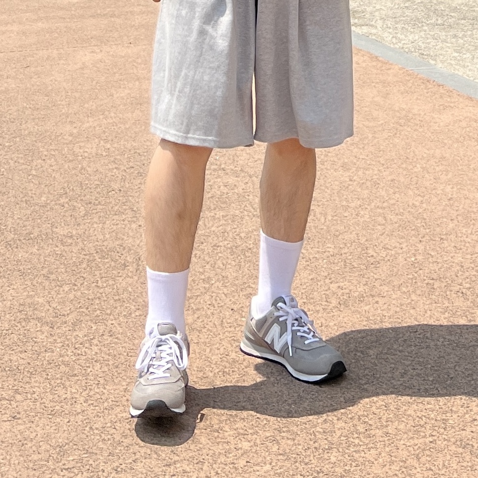 New Balance 574 Worn By Anyone Grey - D Standard 착용 스타일