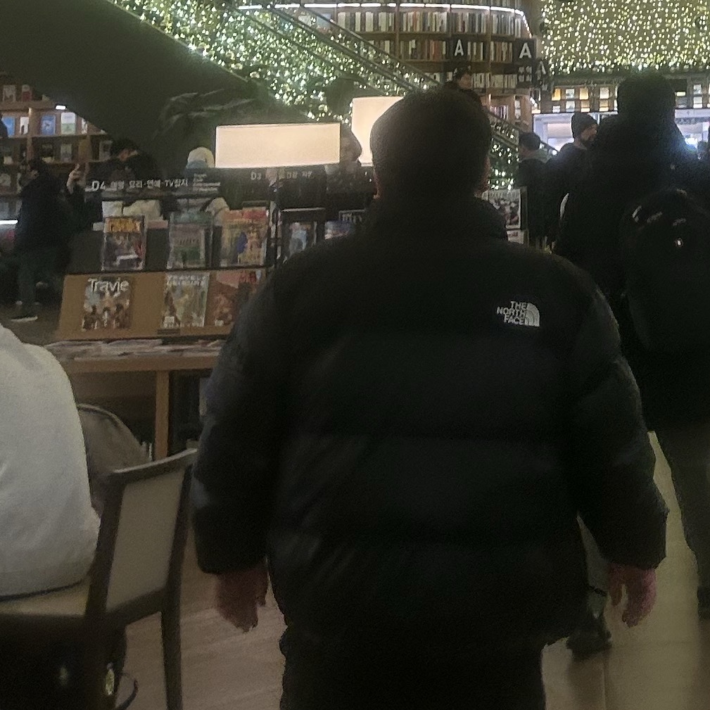 The North Face On Ball Jacket Black 착용 스타일