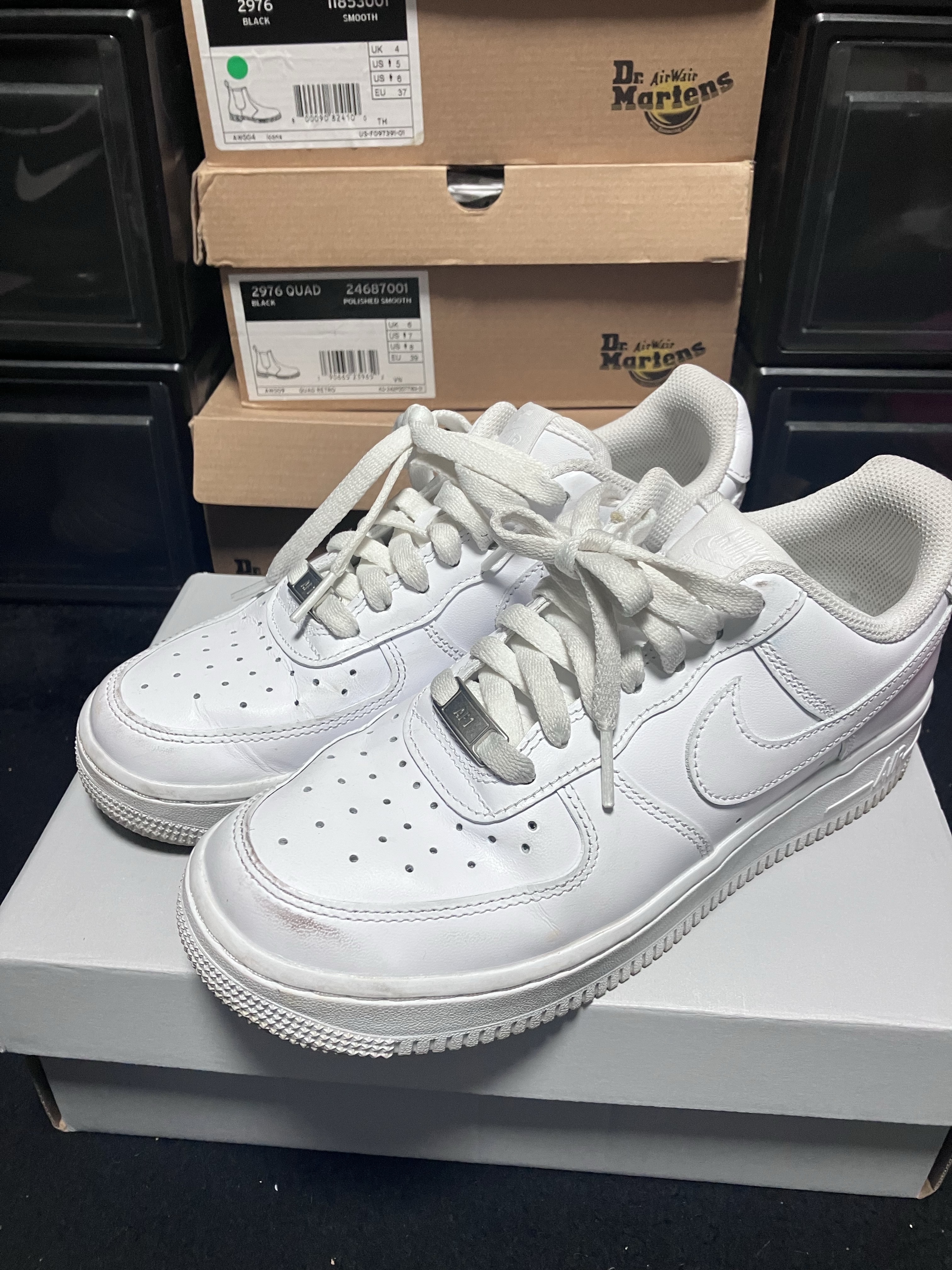 Nike Air Force 1 '07 Low White 착용 스타일