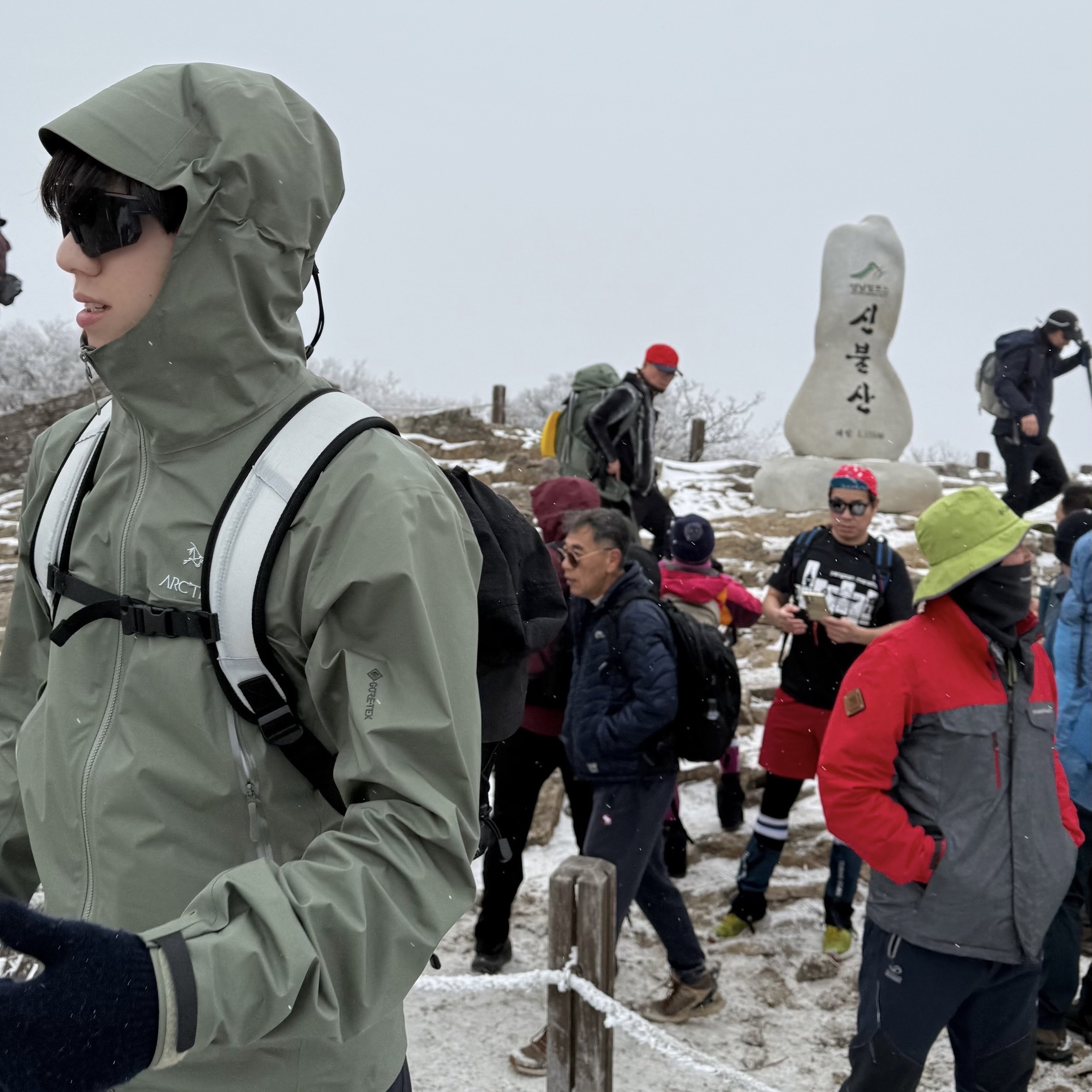 Arc'teryx Beta Jacket Forage 착용 스타일 - 2