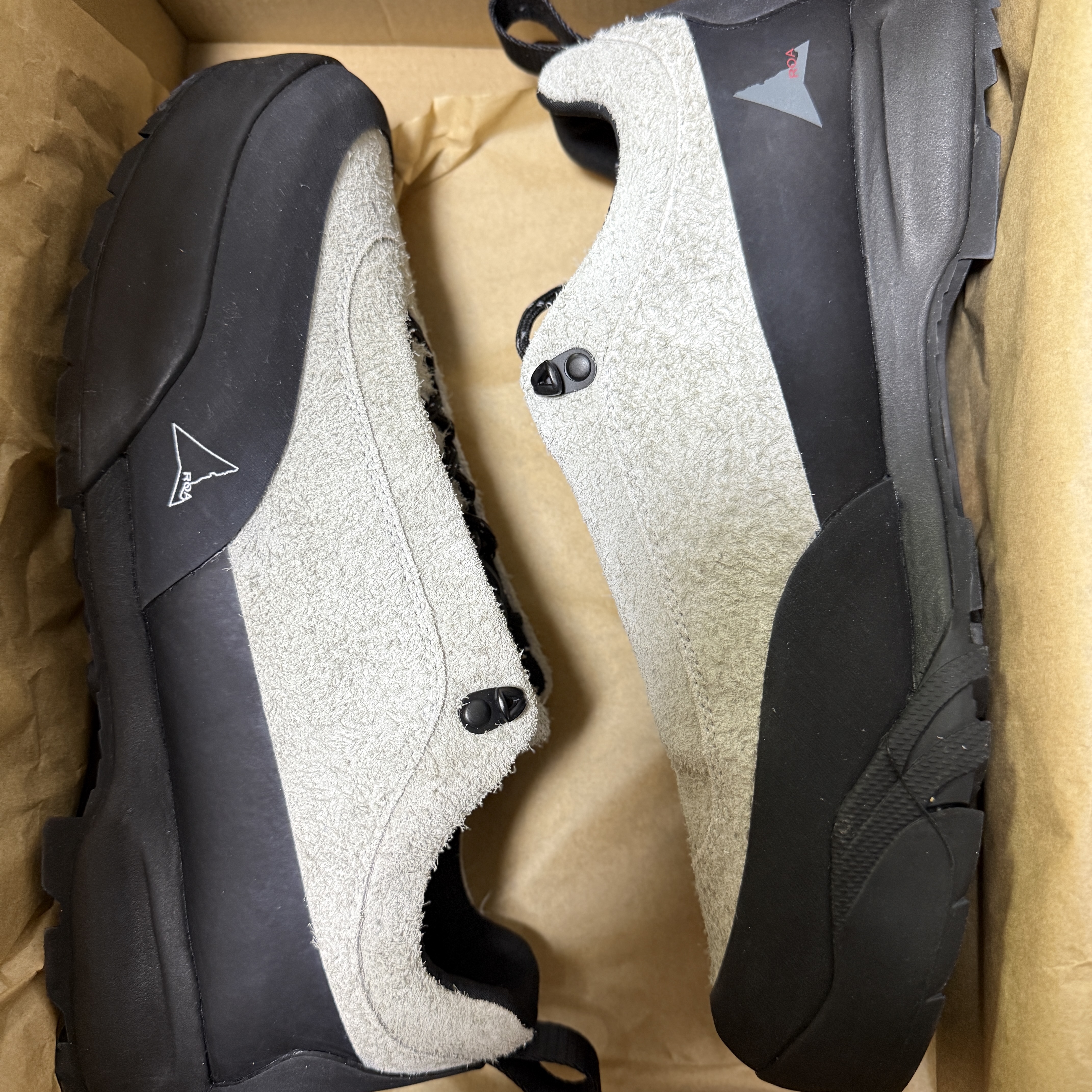 Roa Hiking Cingino Off White Black 착용 스타일