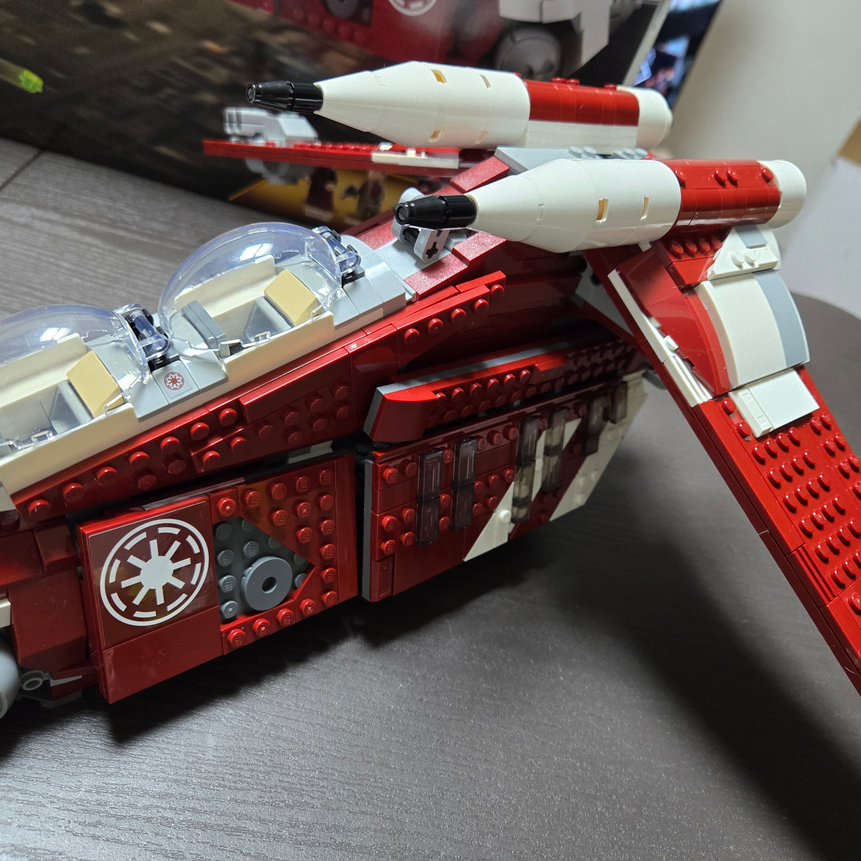 Lego Star Wars Coruscant Guard Gunship 착용 스타일 - 2