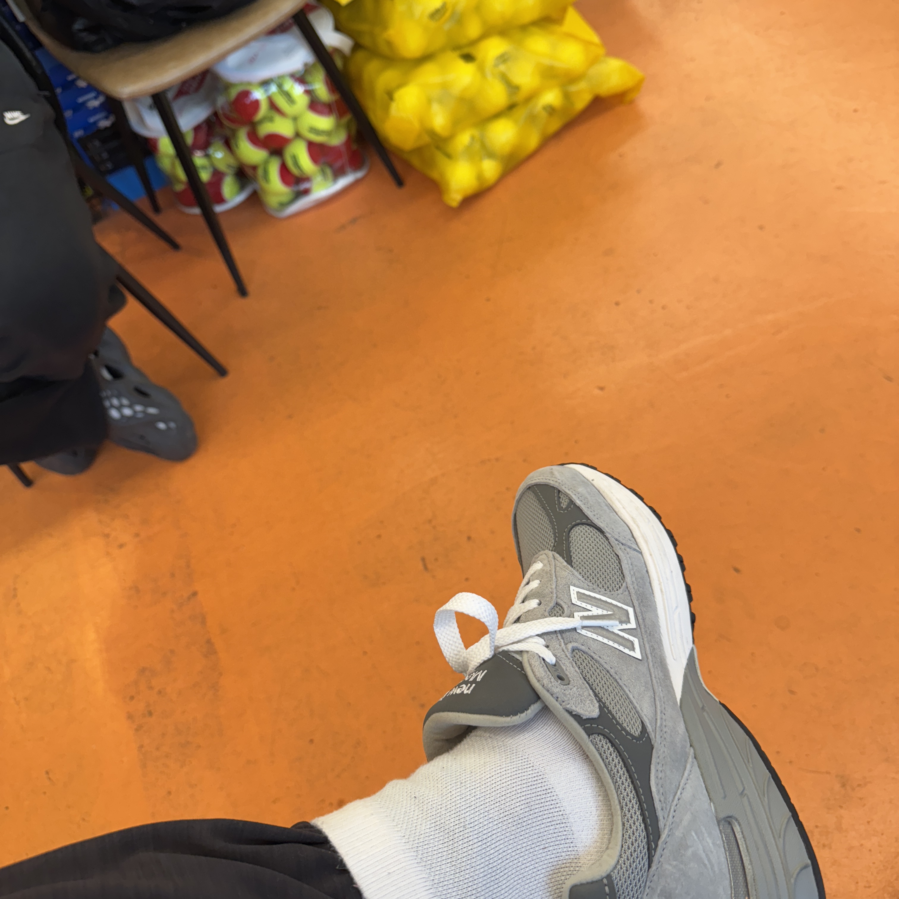 New Balance 993 Made in USA Grey - D Standard 착용 스타일
