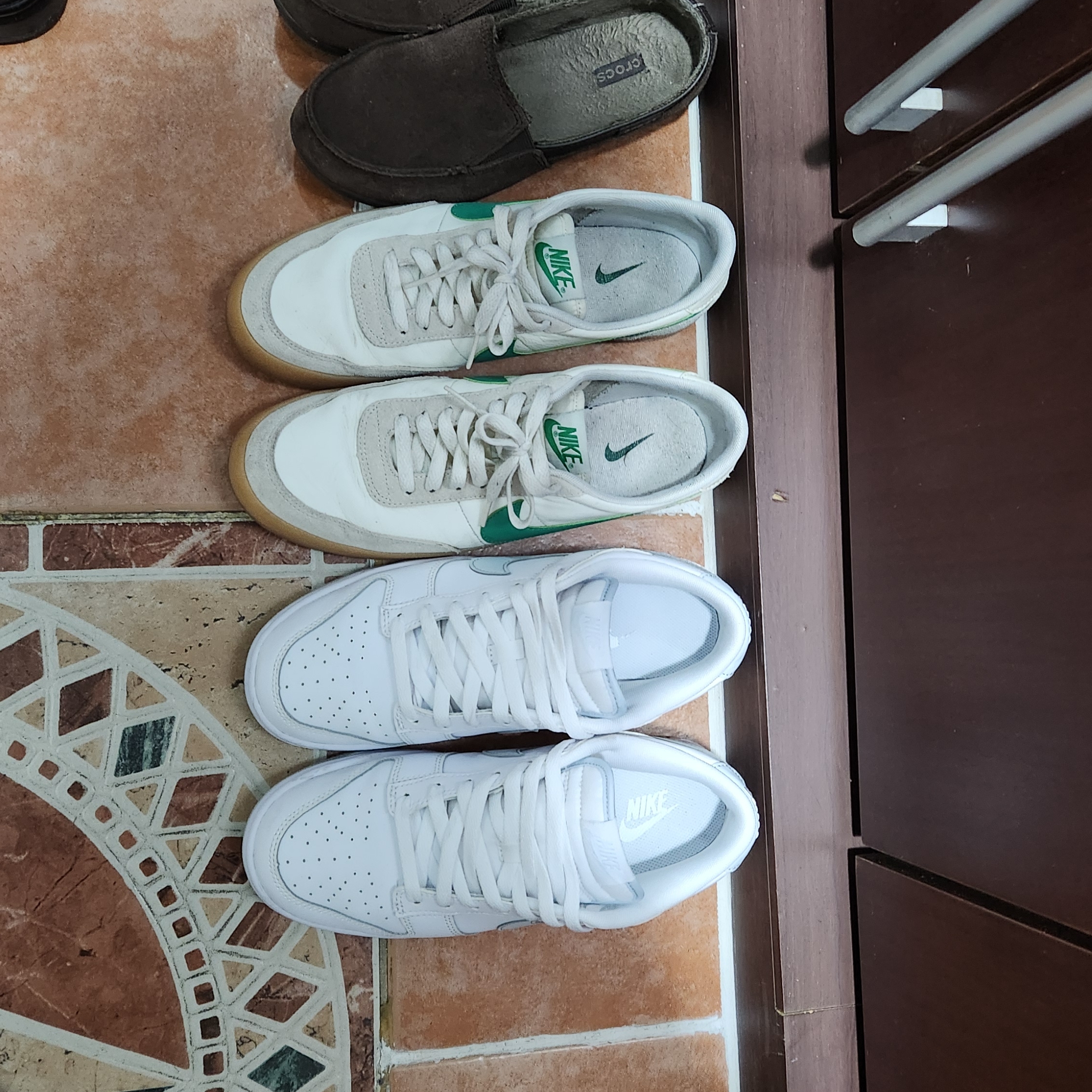 Nike x J.Crew Killshot 2 Lucid Green 착용 스타일