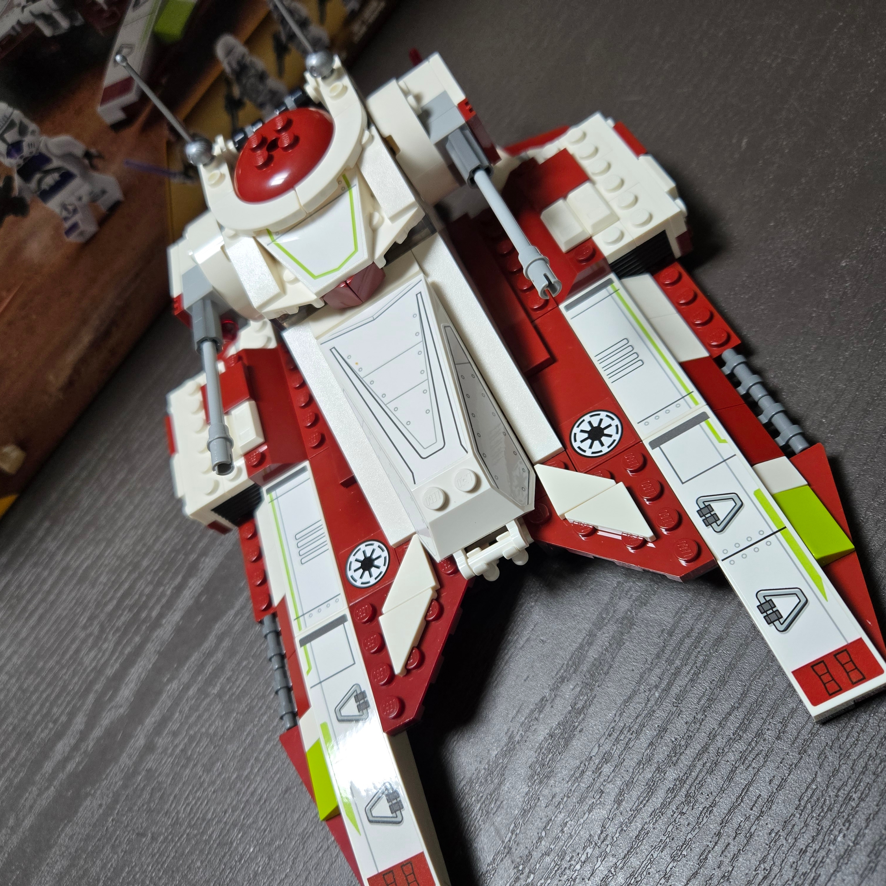 Lego Star Wars Republic Fighter Tank 착용 스타일 - 2