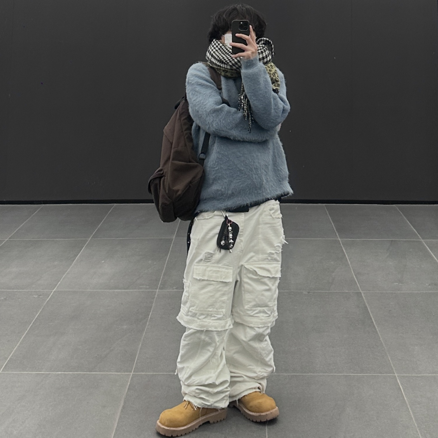 Kinchi x My Name Is Peter Boots - 888 (a) Yellow 착용 스타일