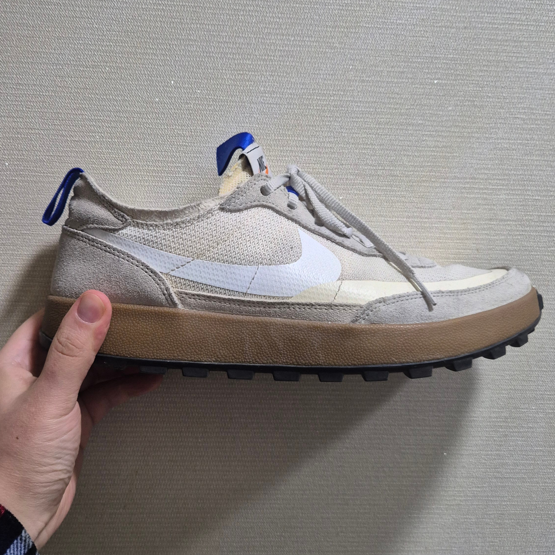 Nike x Tom Sachs General Purpose Shoe Light Cream 착용 스타일