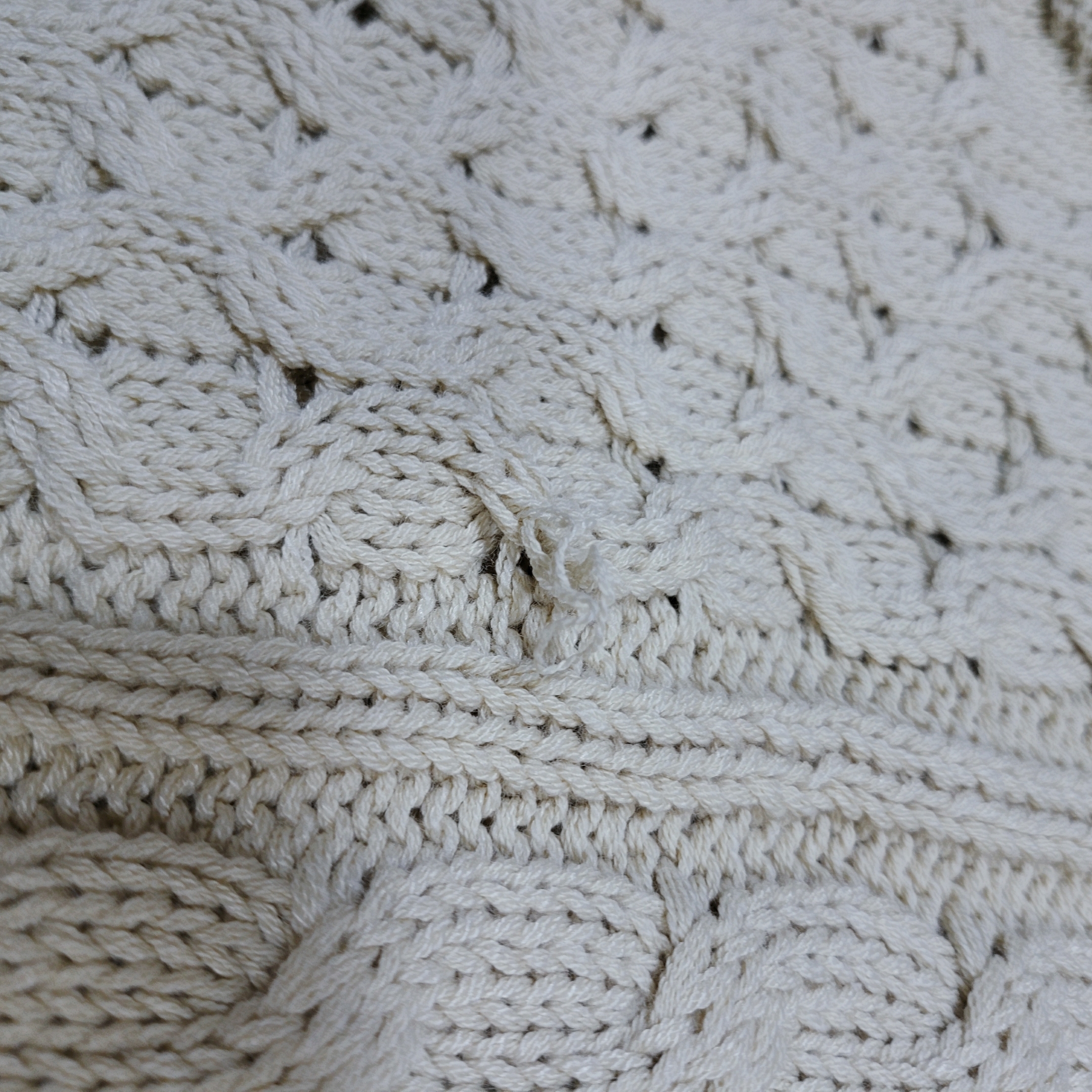 Nike Cable Knit LS Sweater Rattan - Asia 착용 스타일 - 2