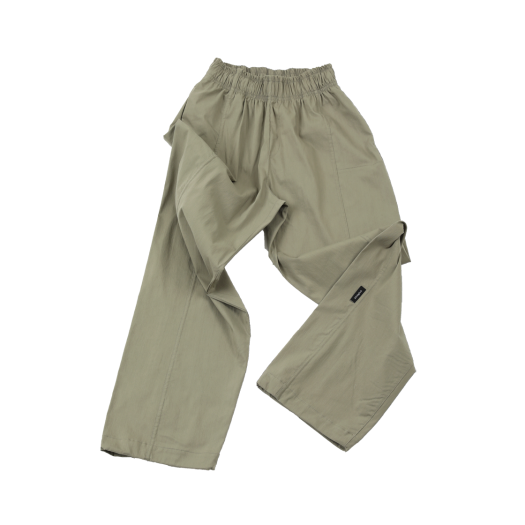 cmeasak ALLTAGLICH Double Line Air Motion Pants Widefit Ash Khaki