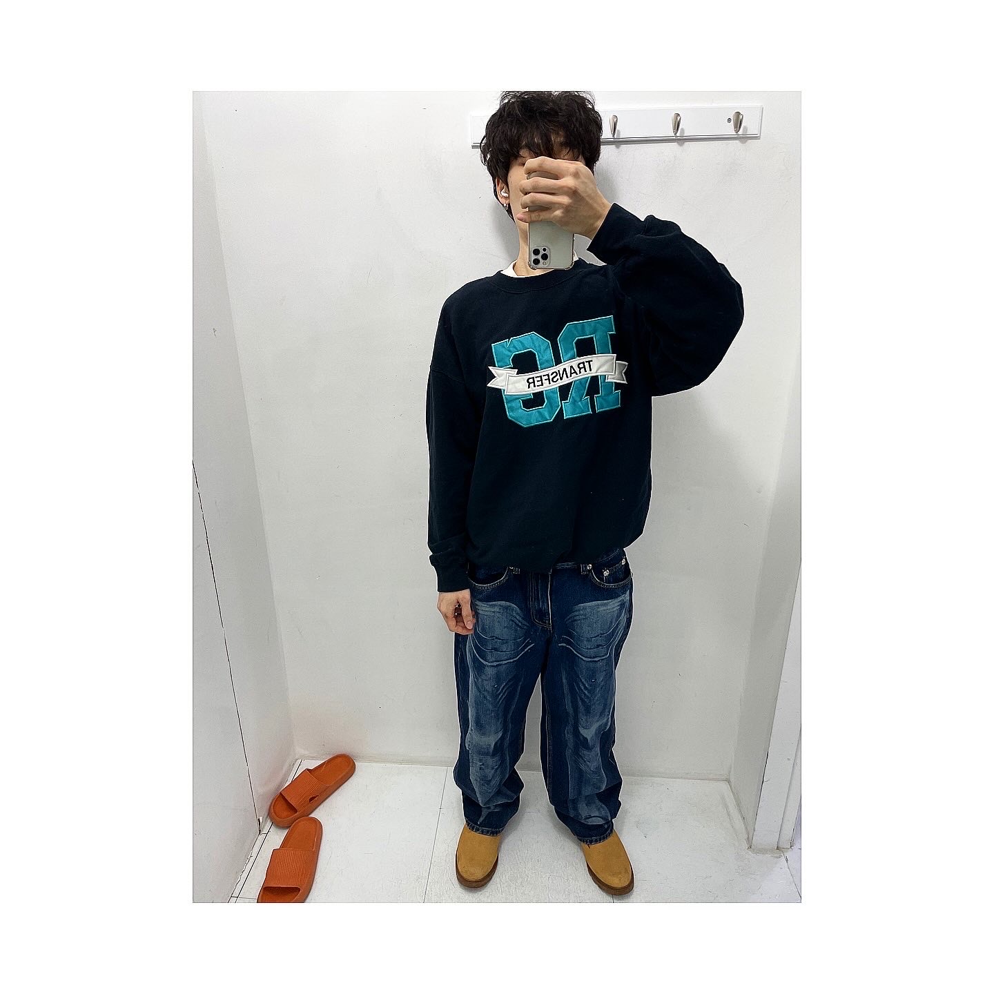 Timberland Premium 6 inch Waterproof Boot Wheat Nubuck - Wide, Thug Club Warrior Denim Laser Pants Denim 착용 스타일