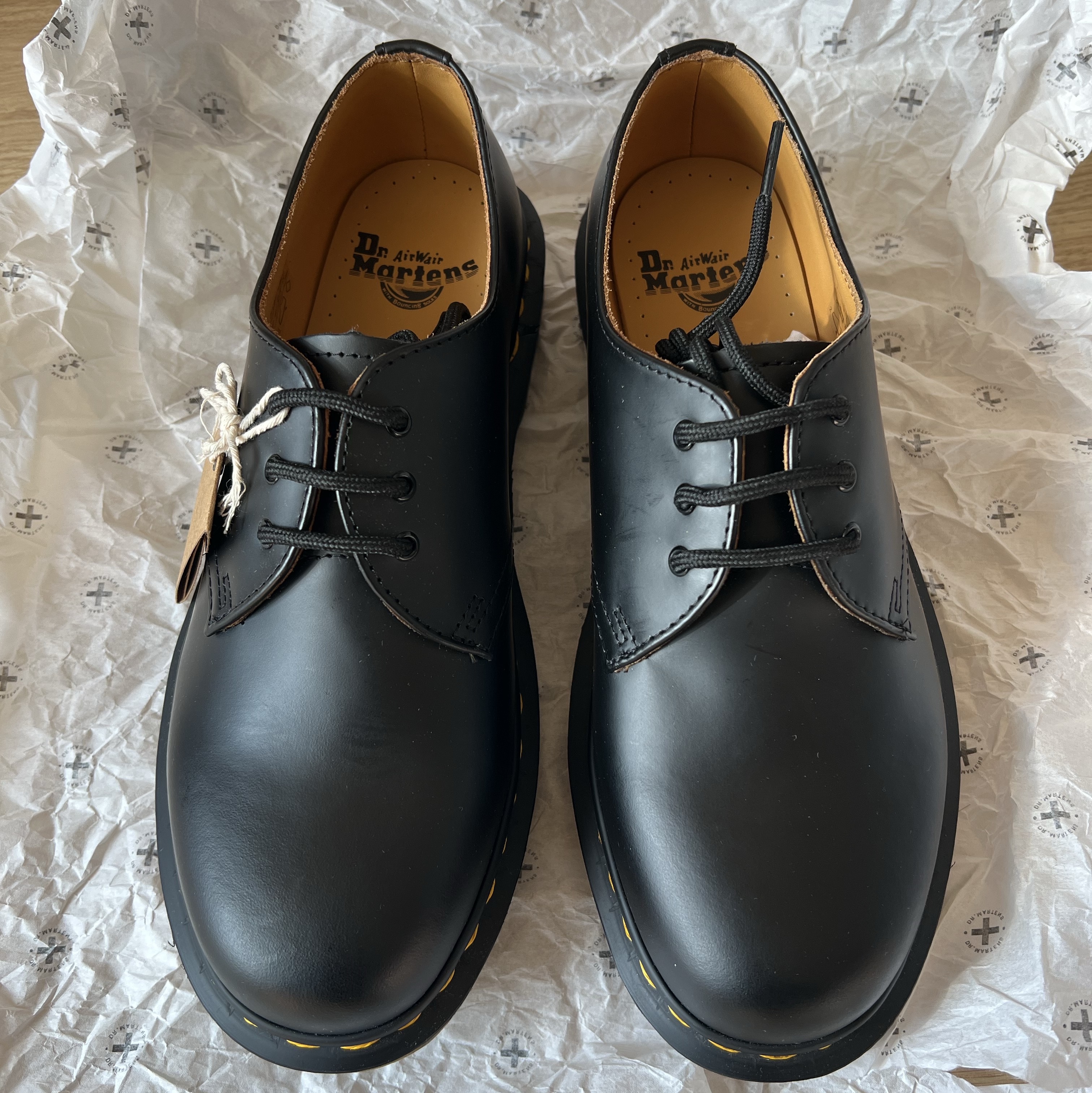 Dr. Martens 1461 Smooth Black 착용 스타일