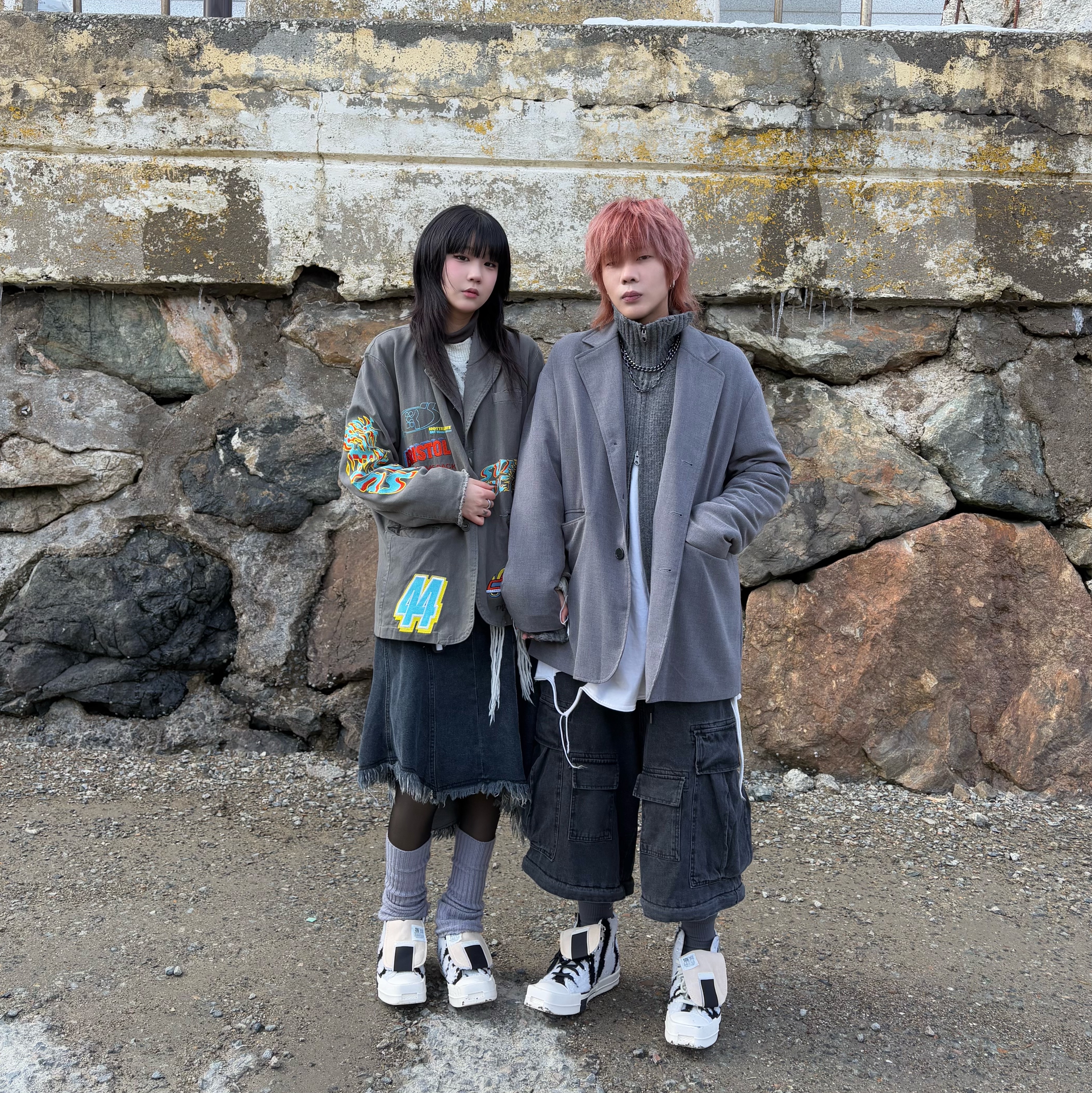 Converse x Drkshdw Turbodrk Chuck 70 Hi Lilly White 착용 스타일 - 2