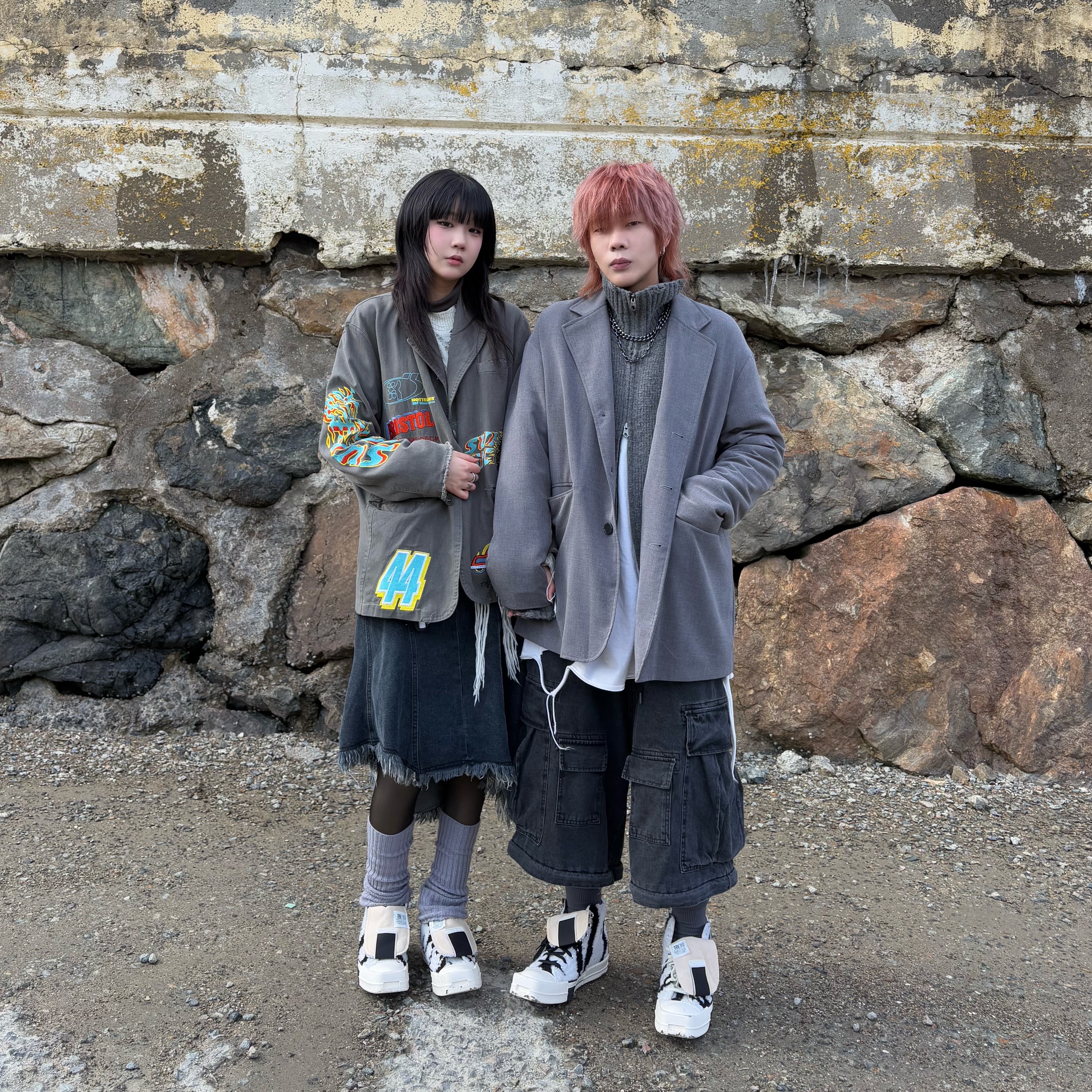 Converse x Drkshdw Turbodrk Chuck 70 Hi Lilly White 착용 스타일 - 3