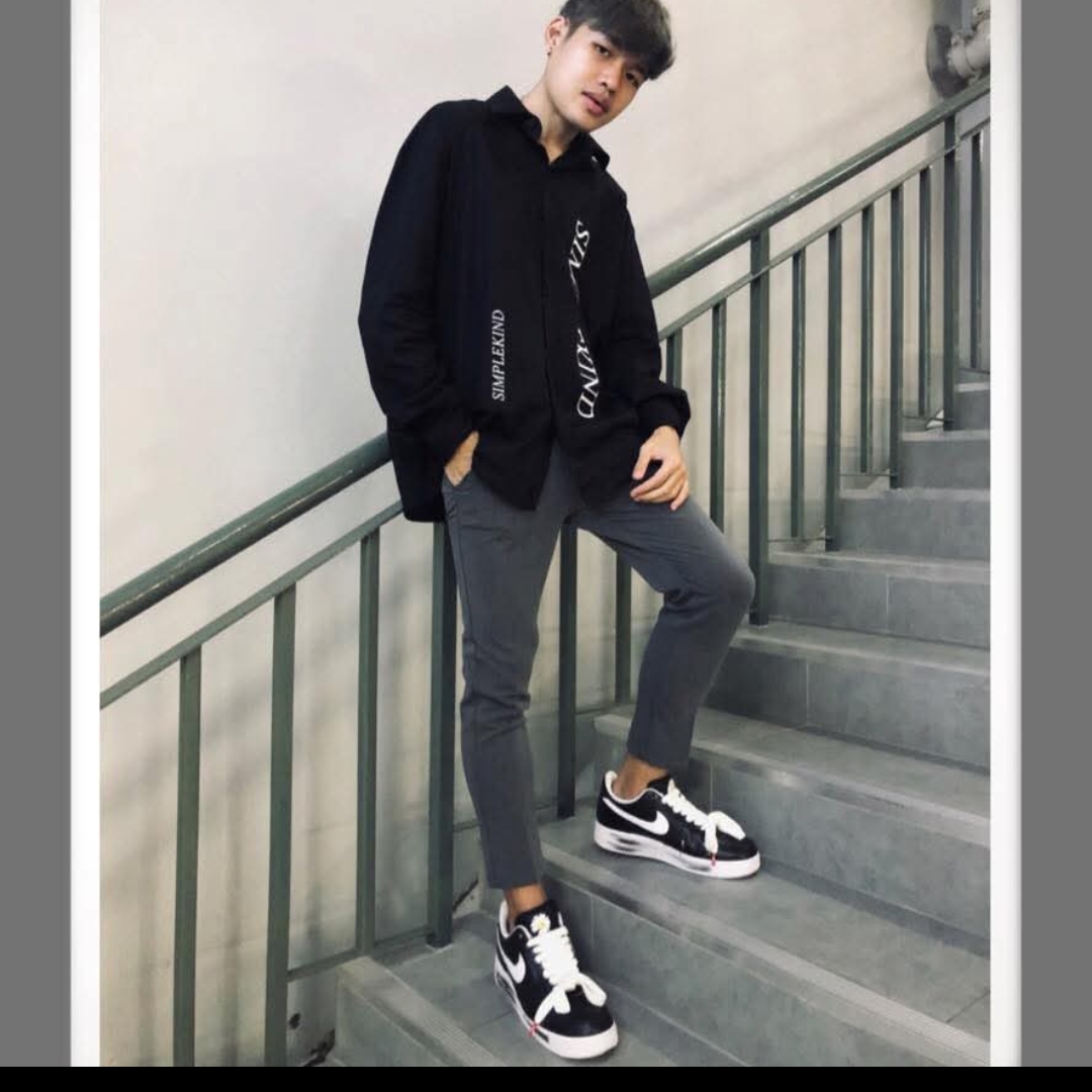 Nike x Peaceminusone Air Force 1 Low Para-Noise 착용 스타일