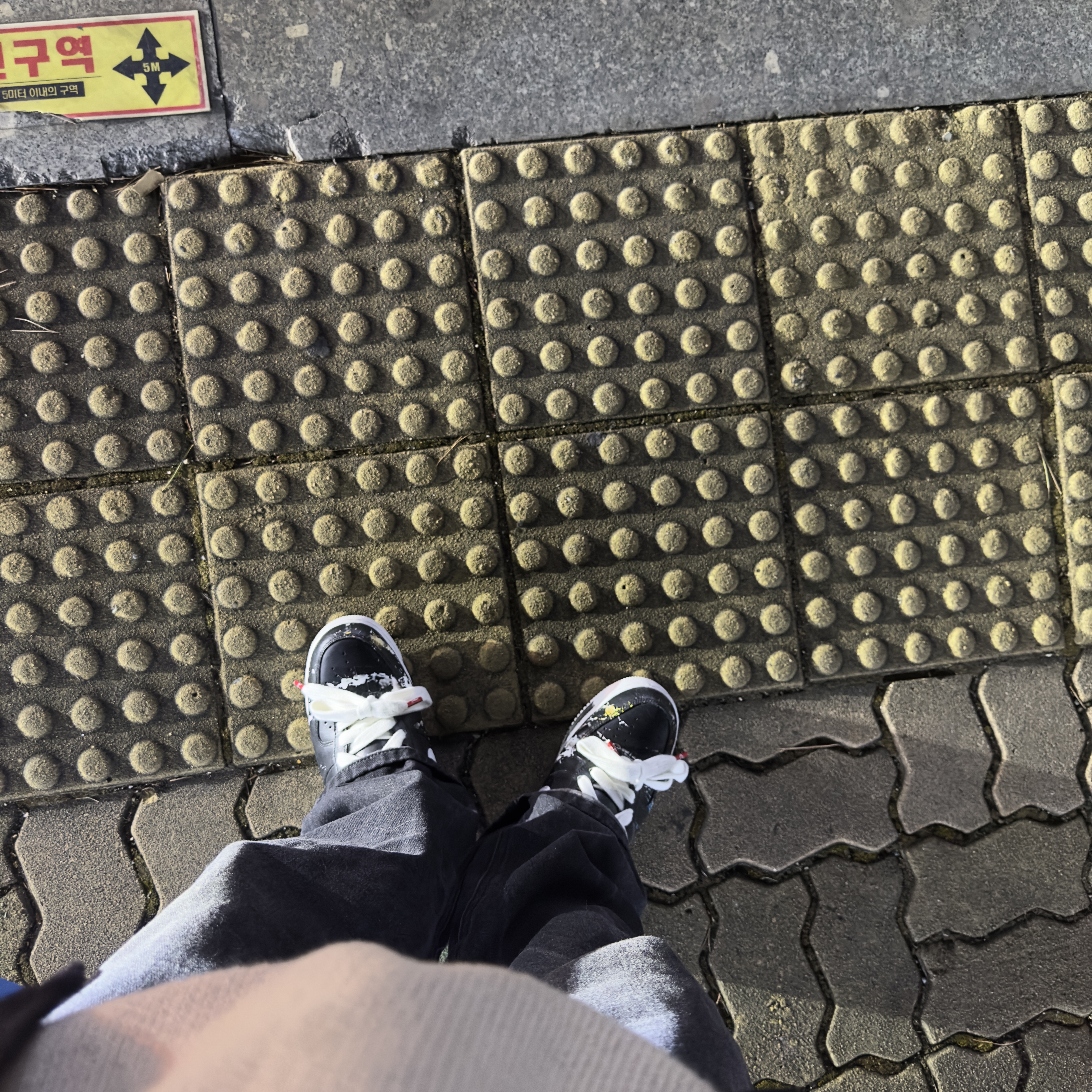Nike x Peaceminusone Air Force 1 Low Para-Noise 착용 스타일
