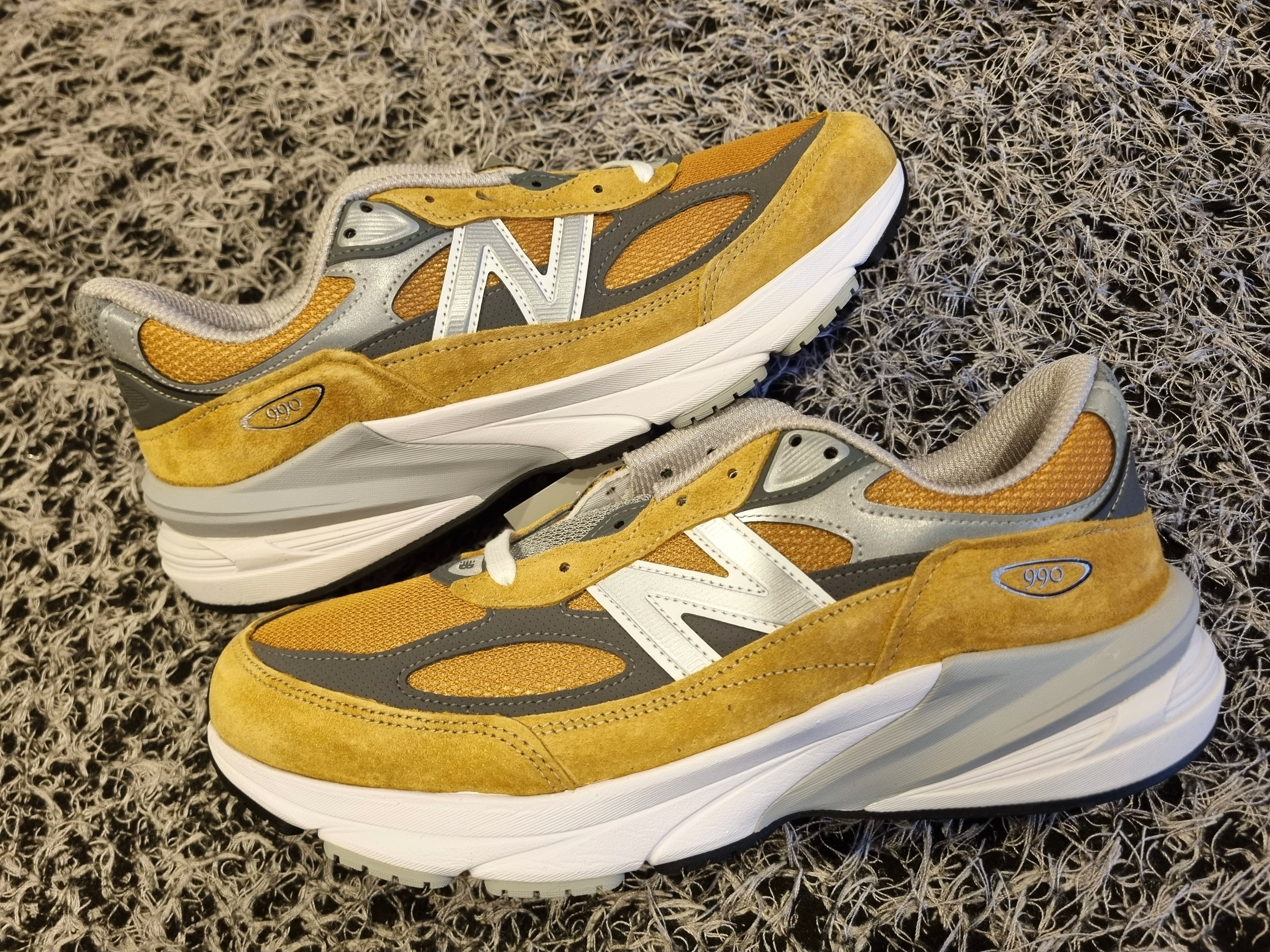 New Balance 990v6 Made in USA Workwear Grey 착용 스타일 - 2