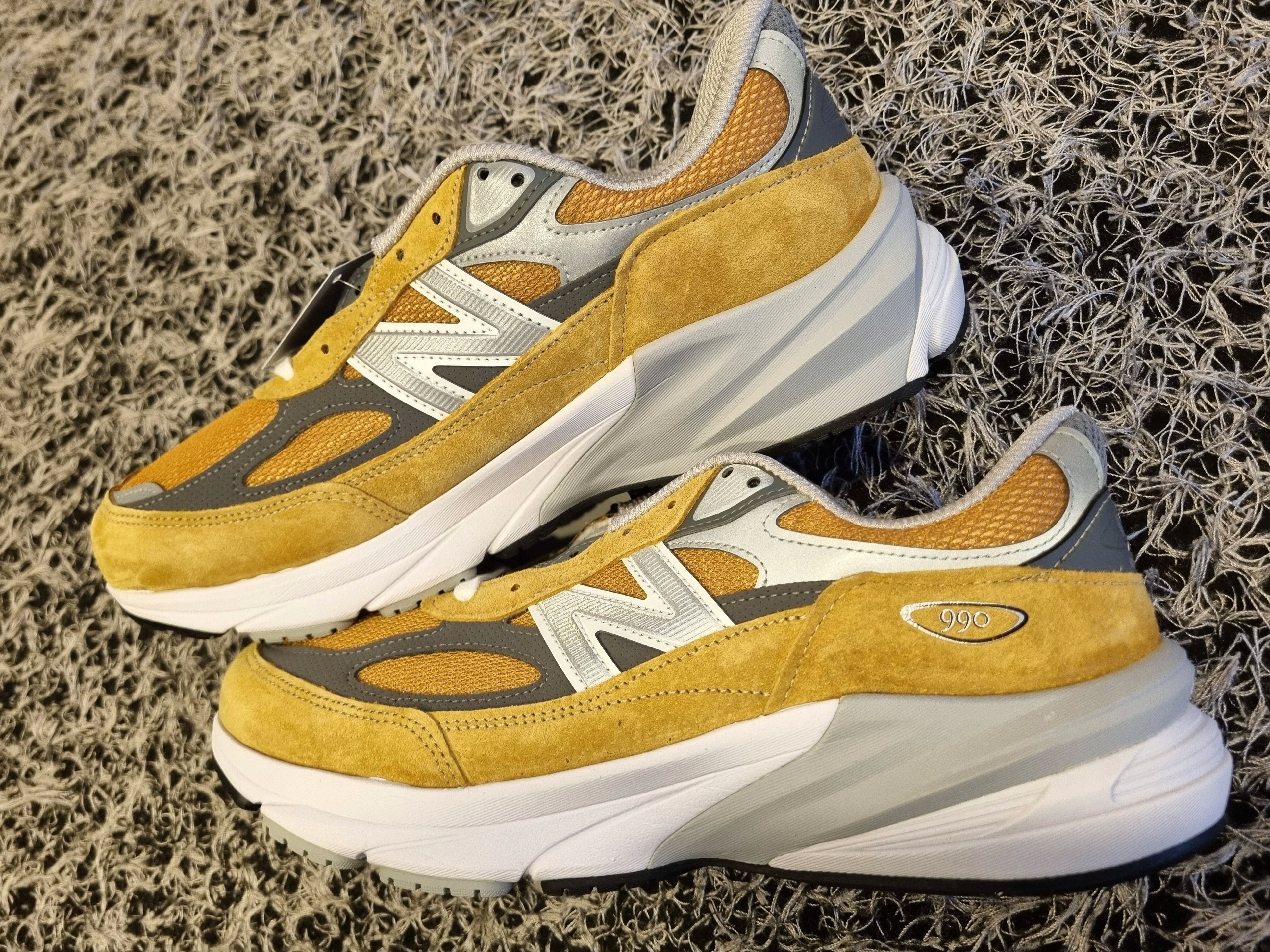 New Balance 990v6 Made in USA Workwear Grey 착용 스타일 - 3