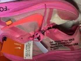 Nike x Off-White Zoom Fly SP Tulip Pink 착용 스타일