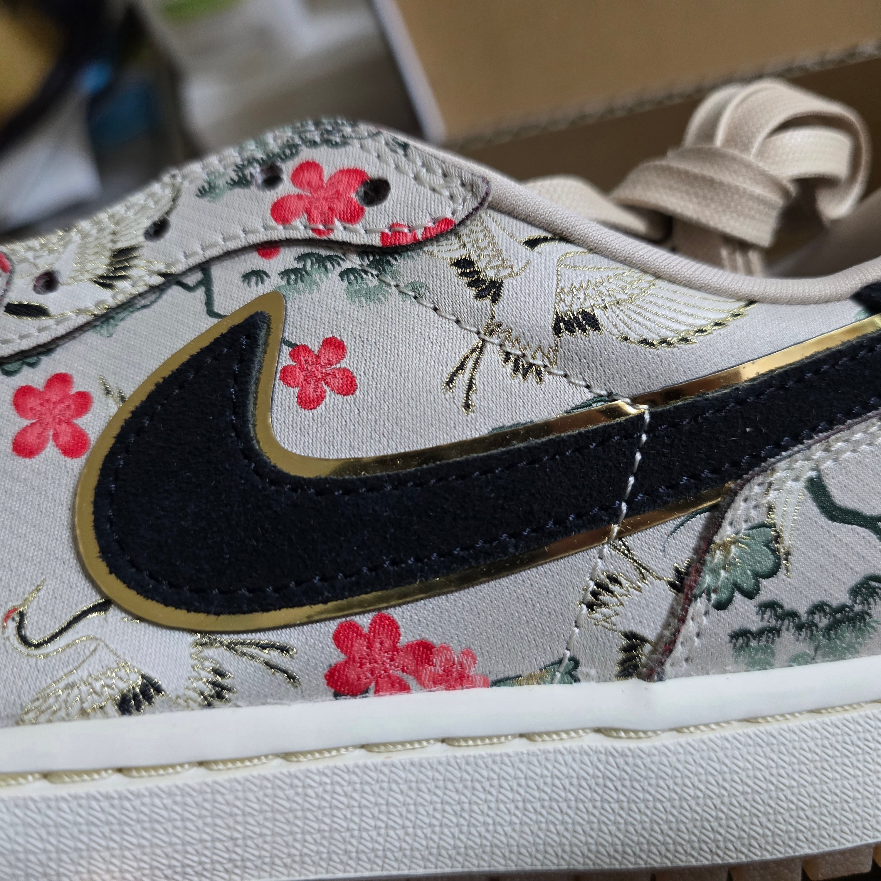 Jordan 1 Retro Low OG Rui Cranes 착용 스타일 - 3