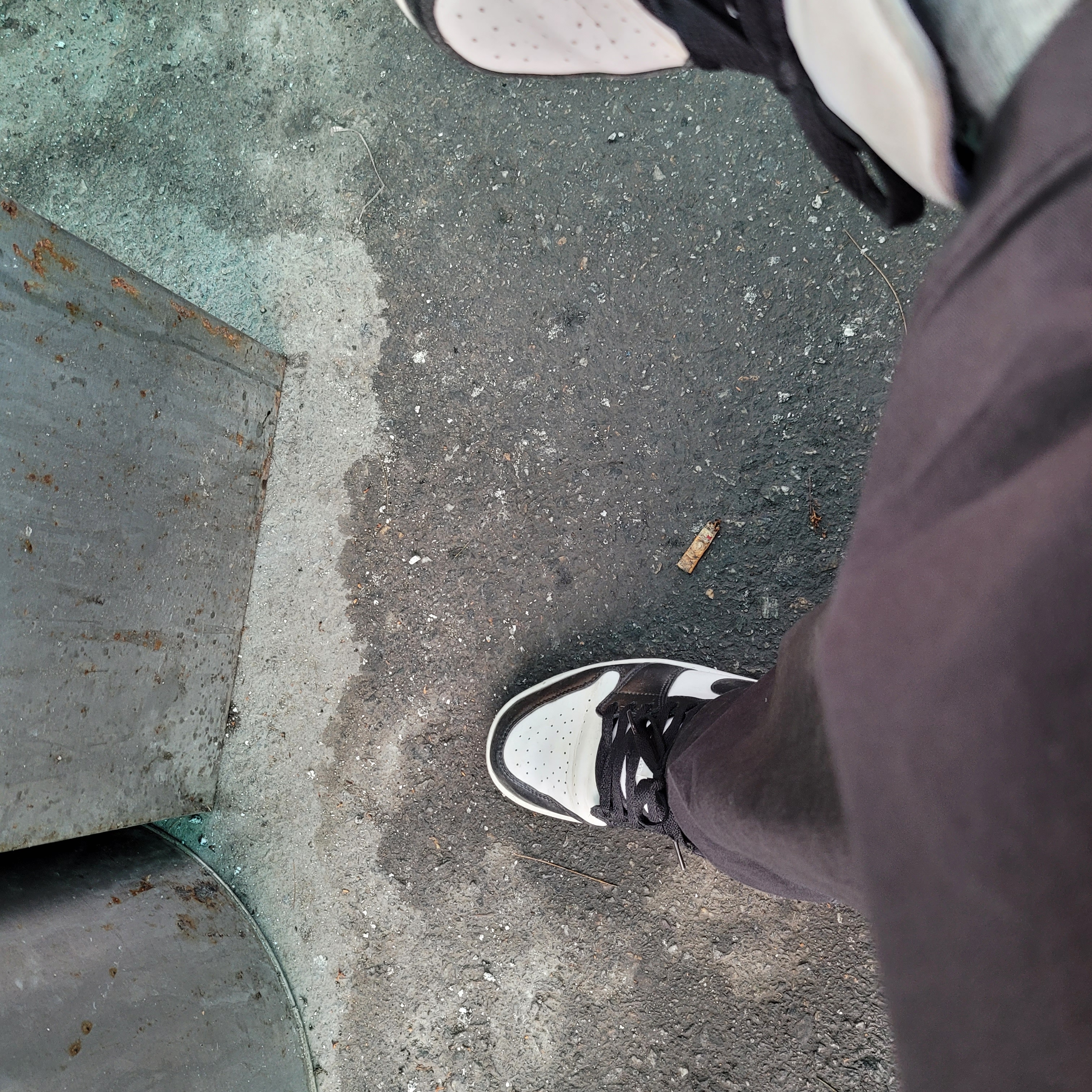 (W) Jordan 1 Low Black and White 착용 스타일