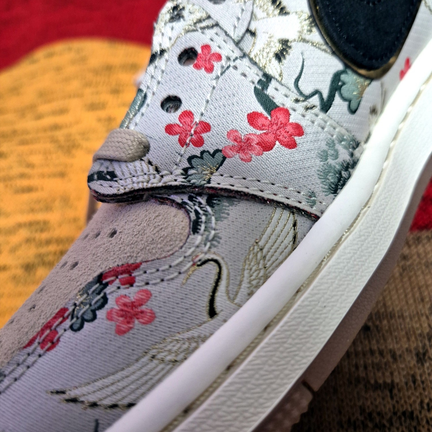 Jordan 1 Retro Low OG Rui Cranes 착용 스타일 - 2